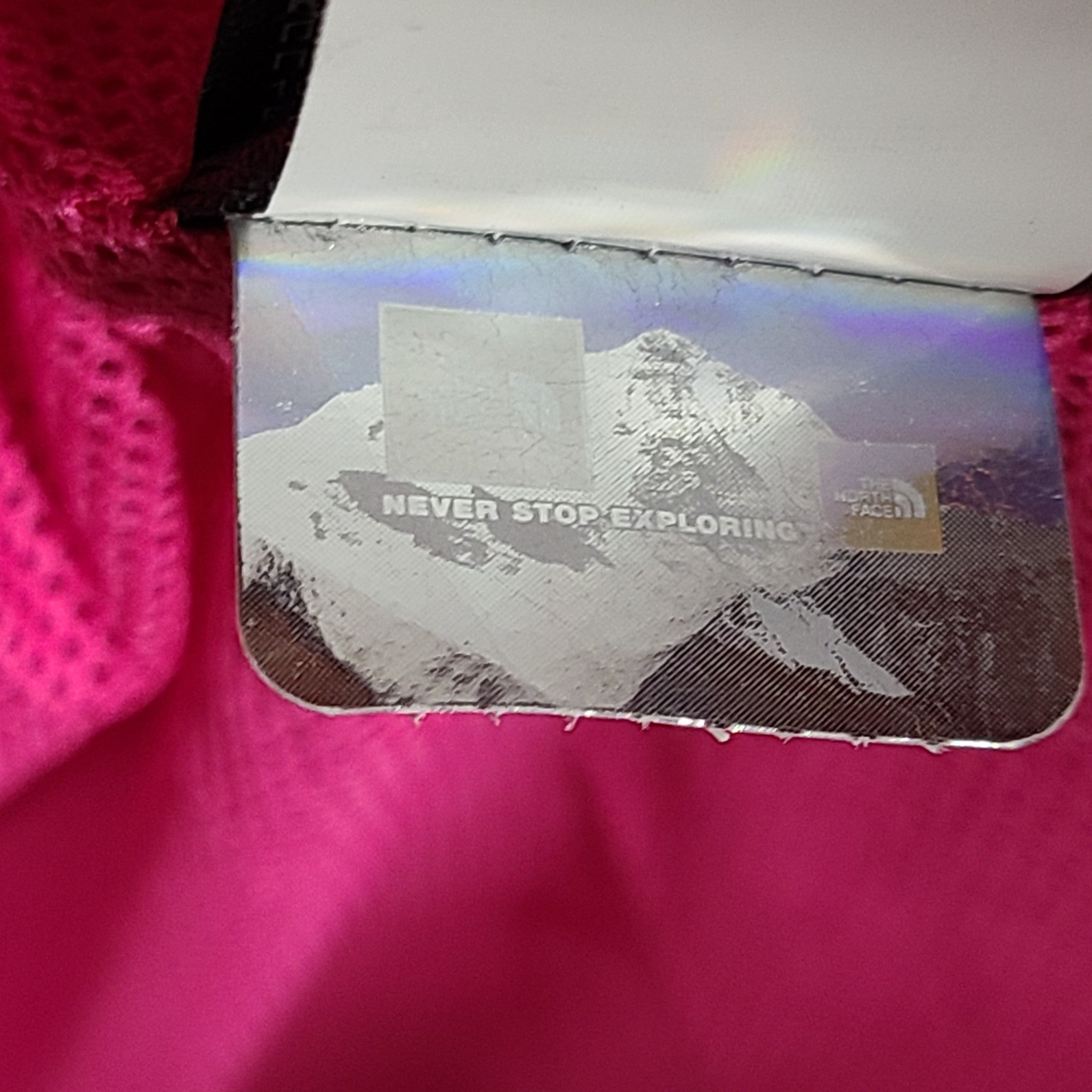 The North Face TNF Women's Khasi 2 Windbreaker Rain Jacket Pink Sz XS
