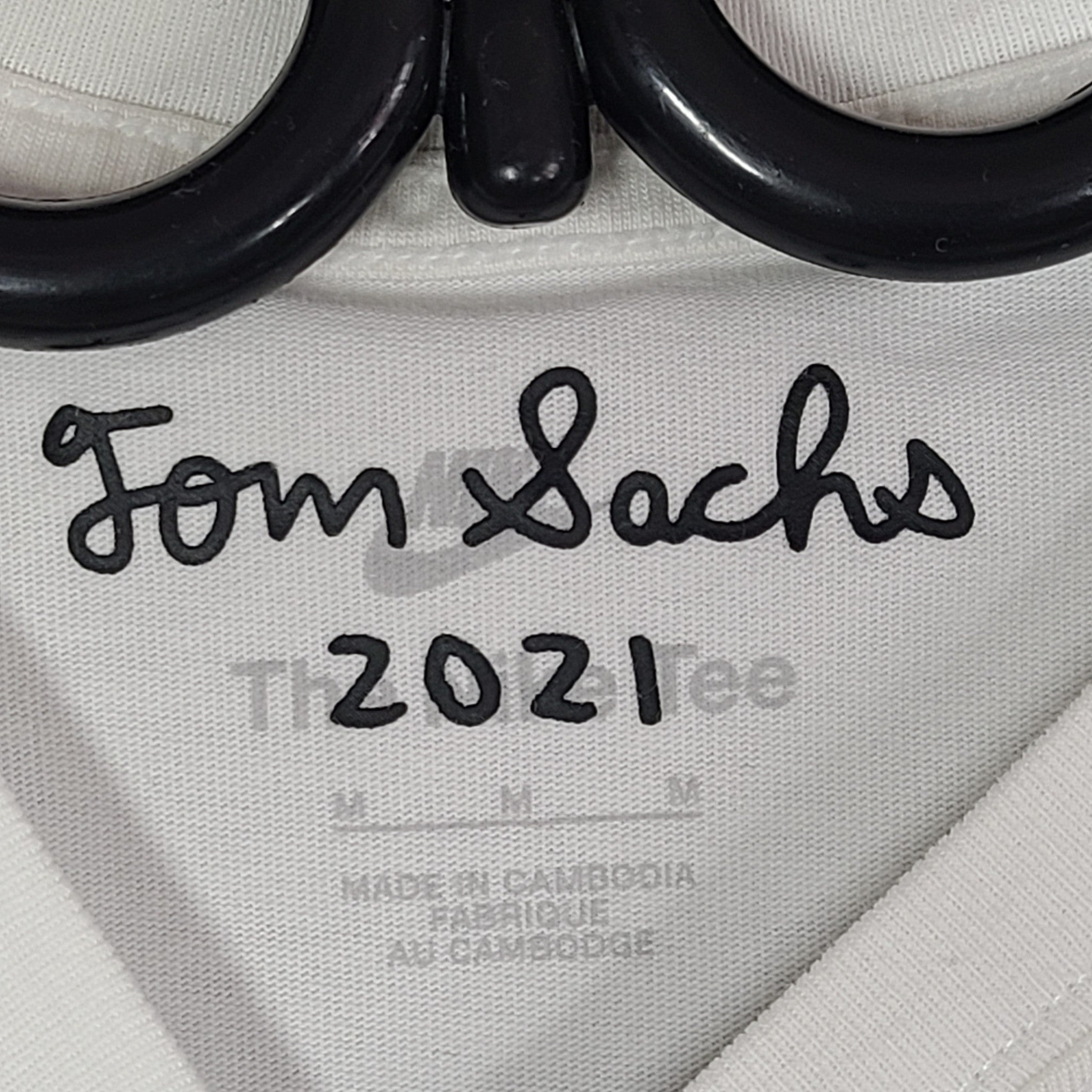 Nike Craft x Tom Sachs Studio Tee 'White' Men's DM4732-100 Cotton Sz M