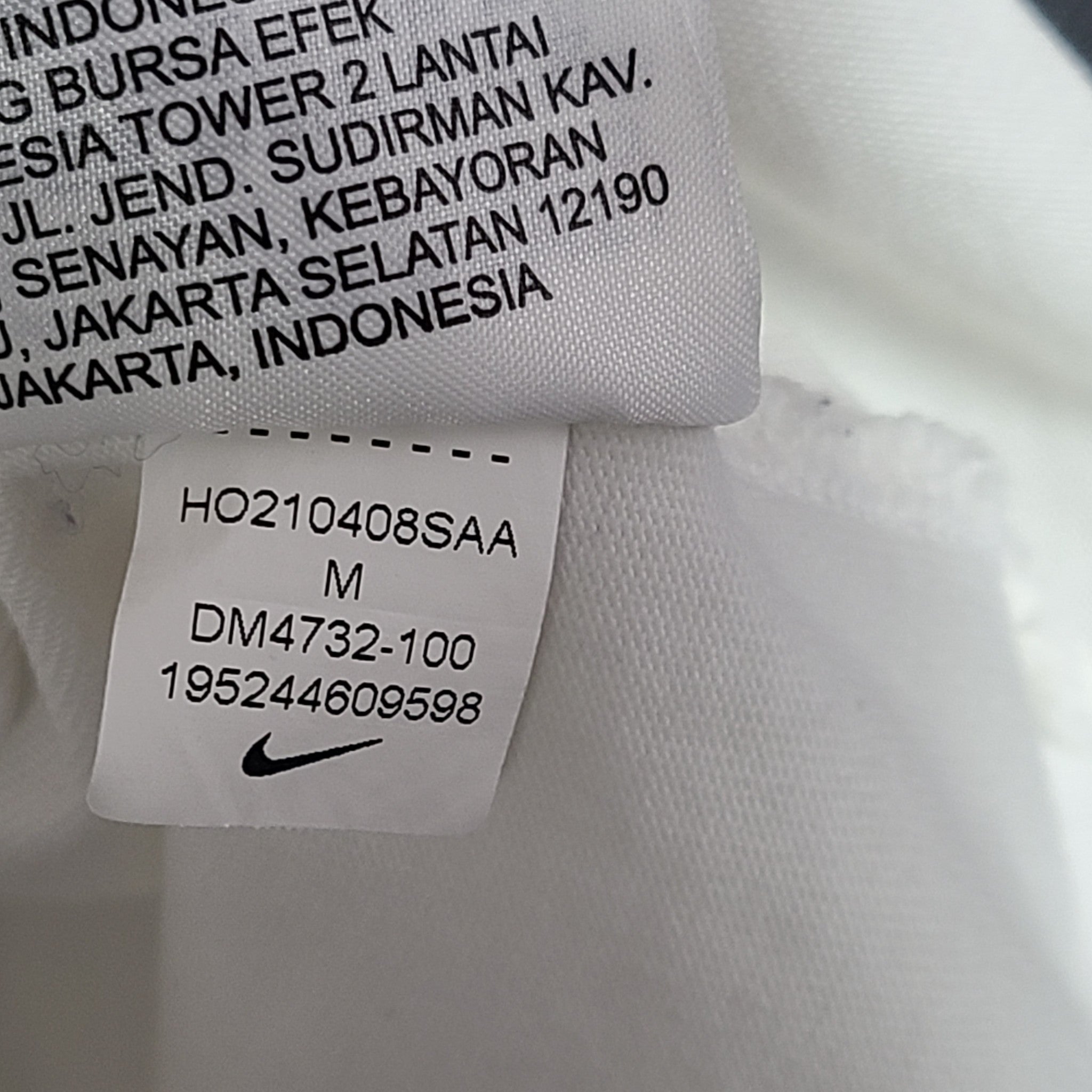 Nike Craft x Tom Sachs Studio Tee 'White' Men's DM4732-100 Cotton Sz M