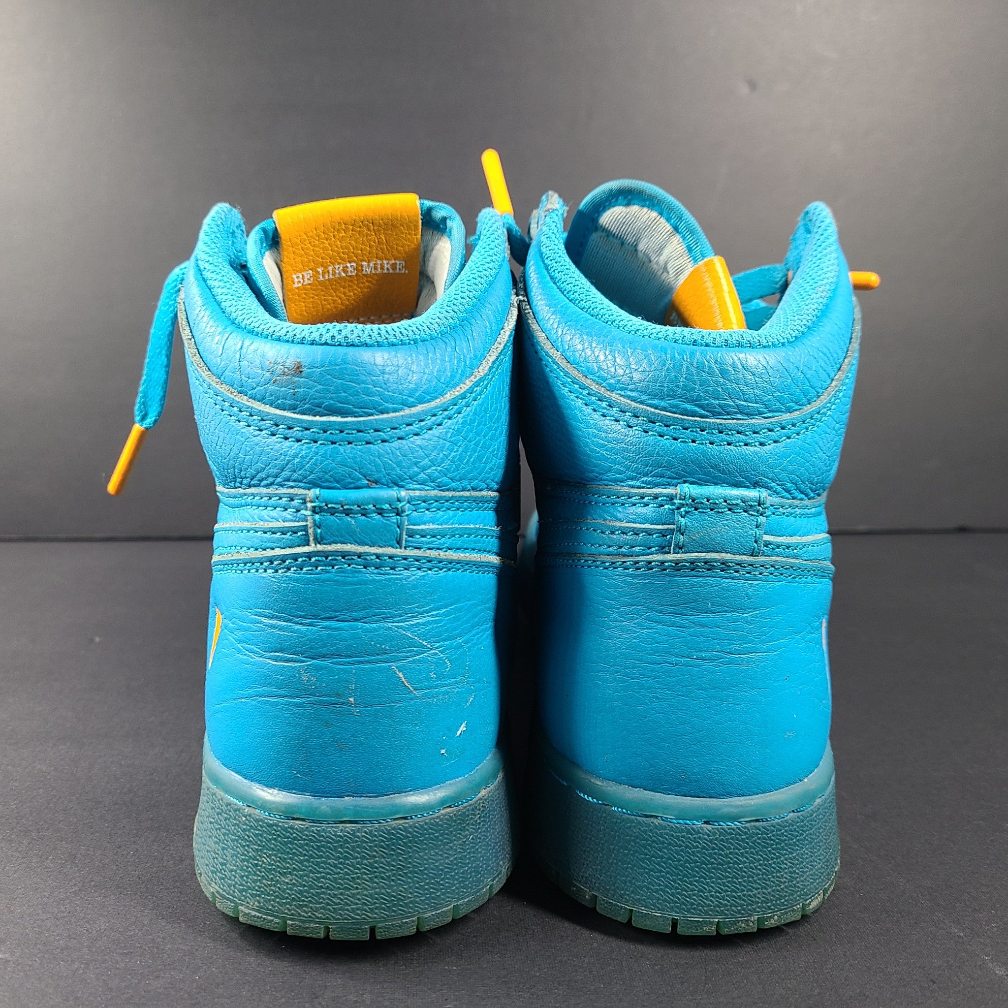 Nike Air Jordan 1 Retro High Sneakers Gatorade Blue Lagoon AJ6000-455 Size 6.5Y