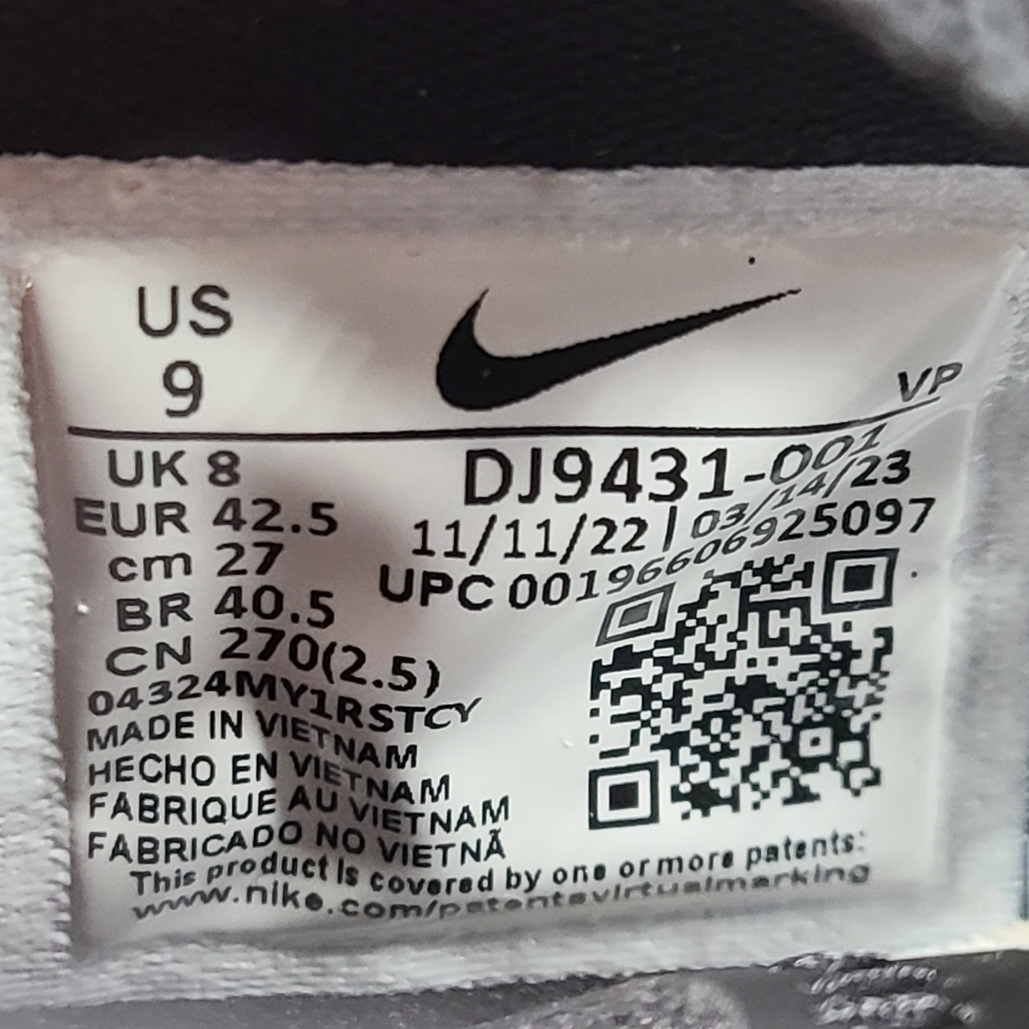 Nike Men's Air Zoom G.T. Jump 2 'White/Black' DJ9431-001 Sneakers Shoes Sz 9