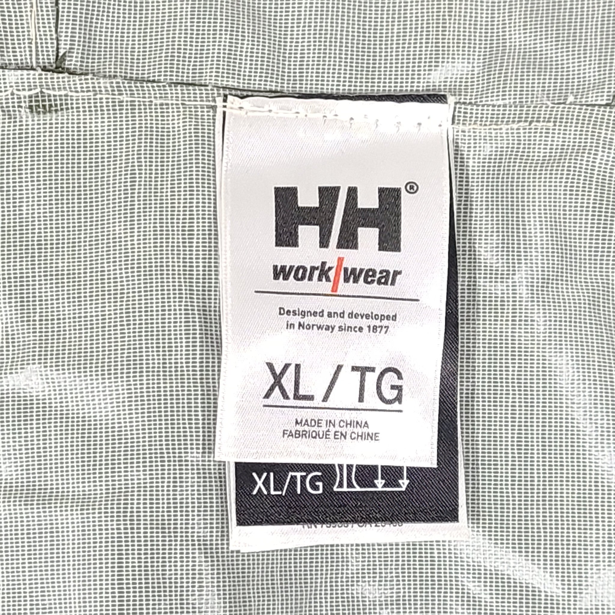 Helly Hansen Workwear Mandel Rain Jacket 70129 Waterproof Army Green Sz XL