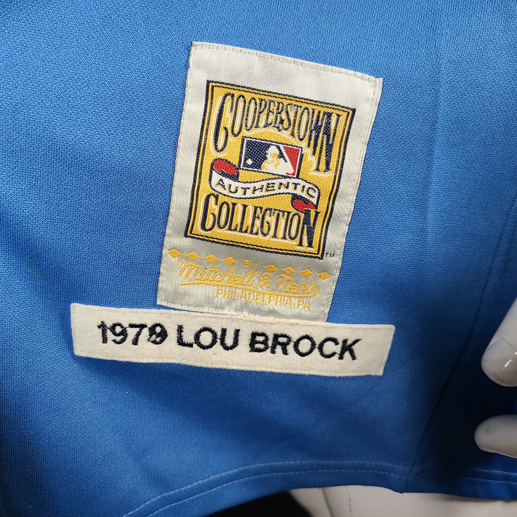 Vtg Mitchell & Ness St Louis Cardinals Lou Brock 1979 MLB Baseball Jersey 2XL 54