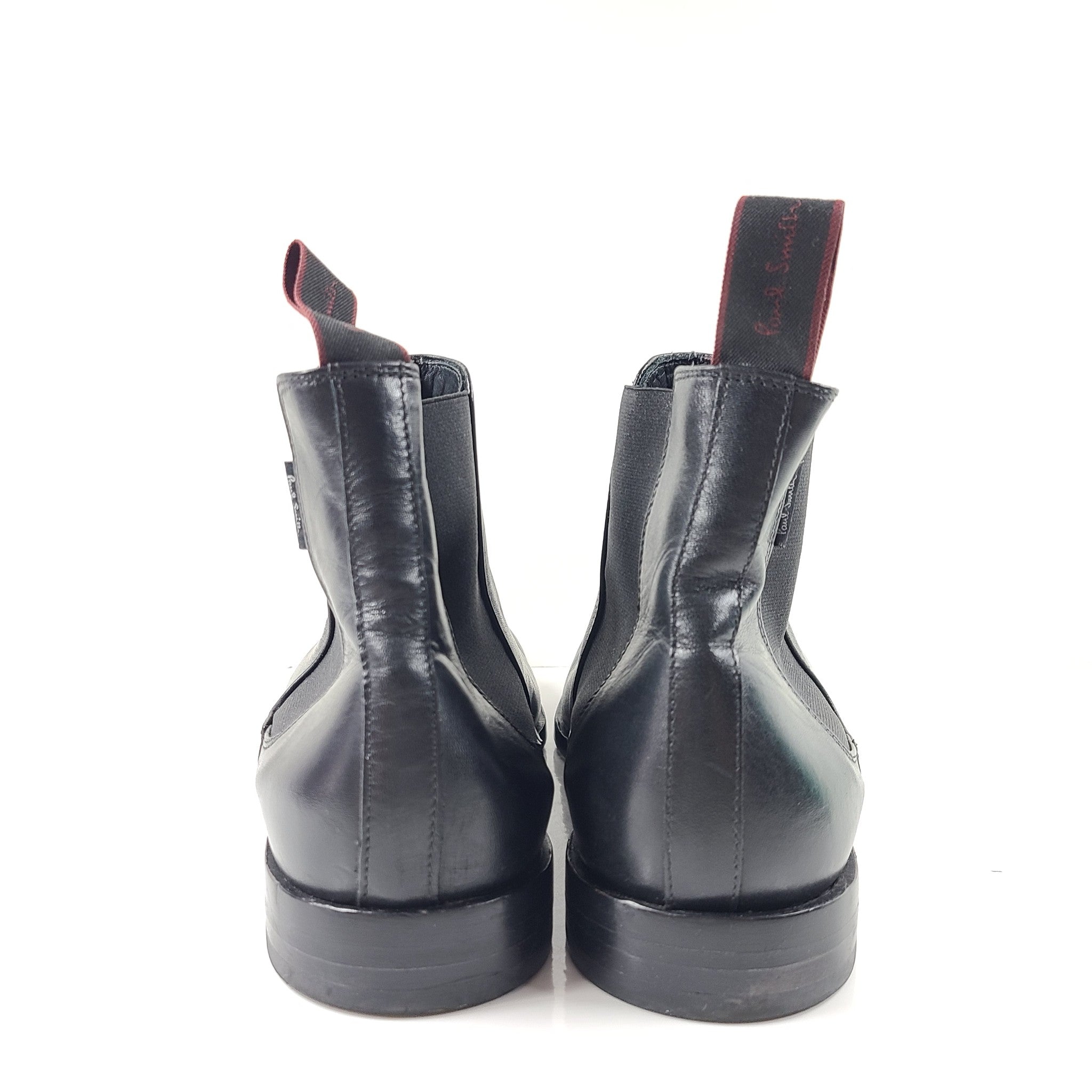 PS by Paul Smith Men's Gerald Chelsea Ankle Boots Calf Leather Black 43 / 9 US