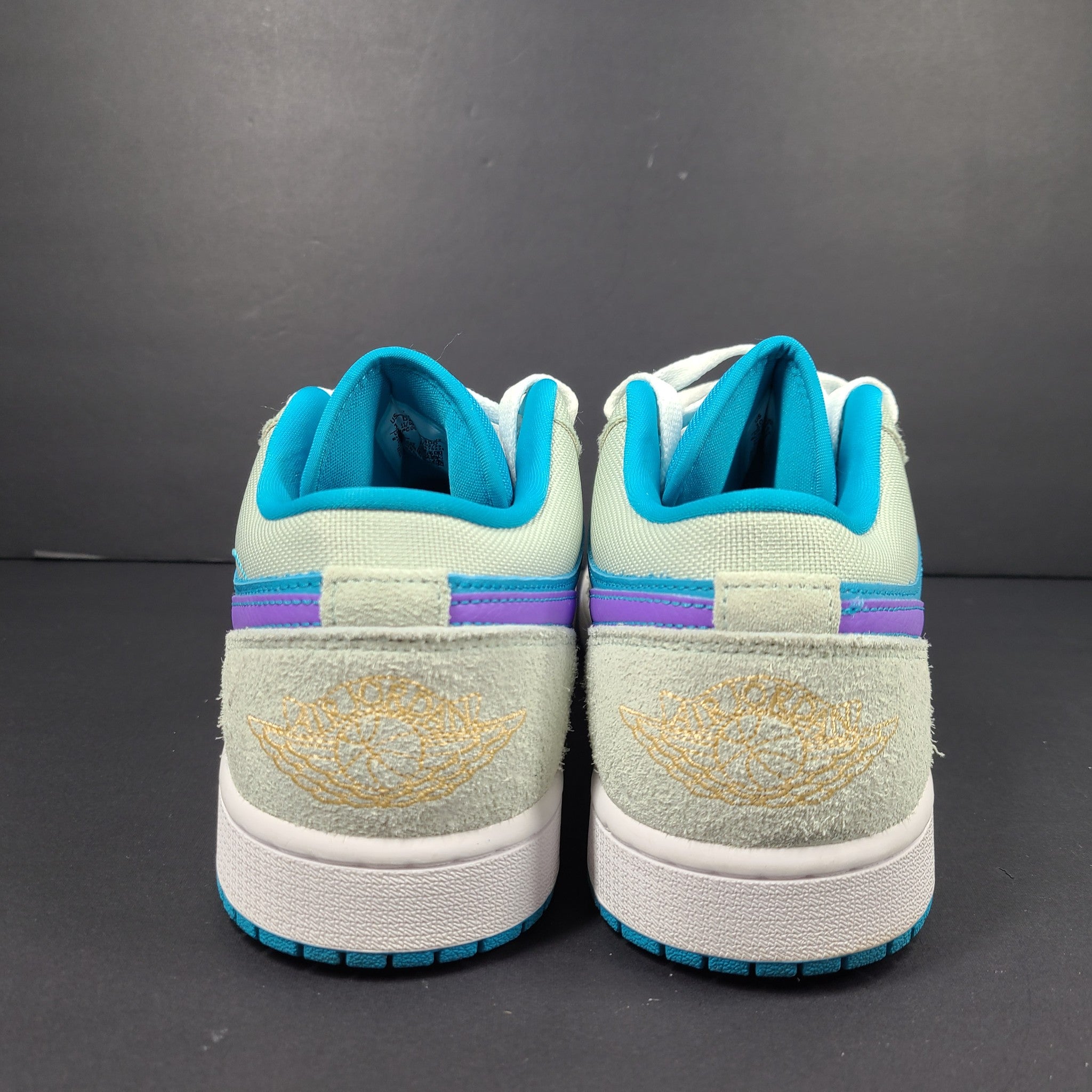 Nike Air Jordan 1 Low SE 'Aquatone' (Blue) Sneakers Shoes DX4334-300 Sz 10