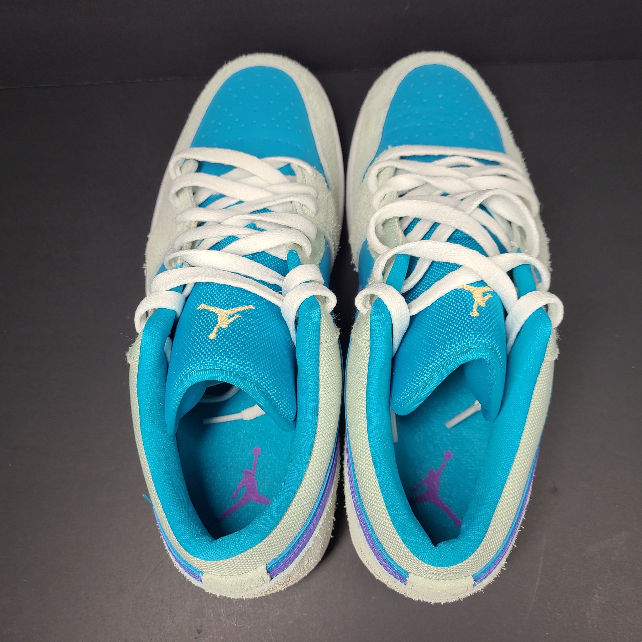 Nike Air Jordan 1 Low SE 'Aquatone' (Blue) Sneakers Shoes DX4334-300 Sz 10