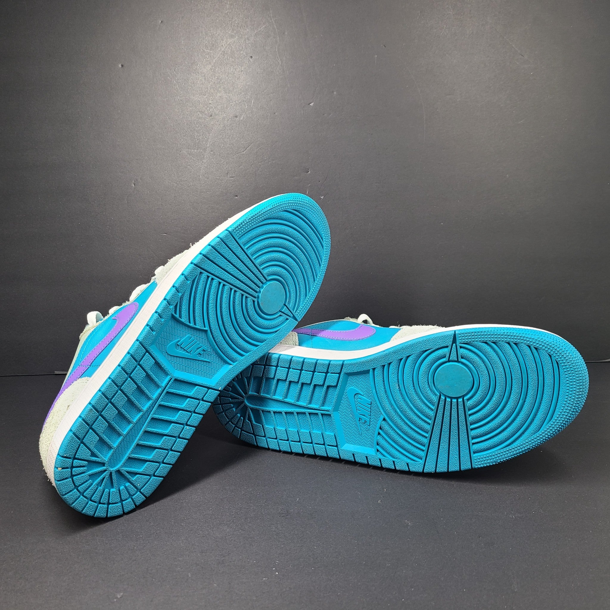 Nike Air Jordan 1 Low SE 'Aquatone' (Blue) Sneakers Shoes DX4334-300 Sz 10