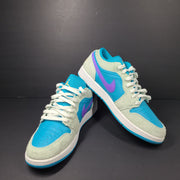 Nike Air Jordan 1 Low SE 'Aquatone' (Blue) Sneakers Shoes DX4334-300 Sz 10