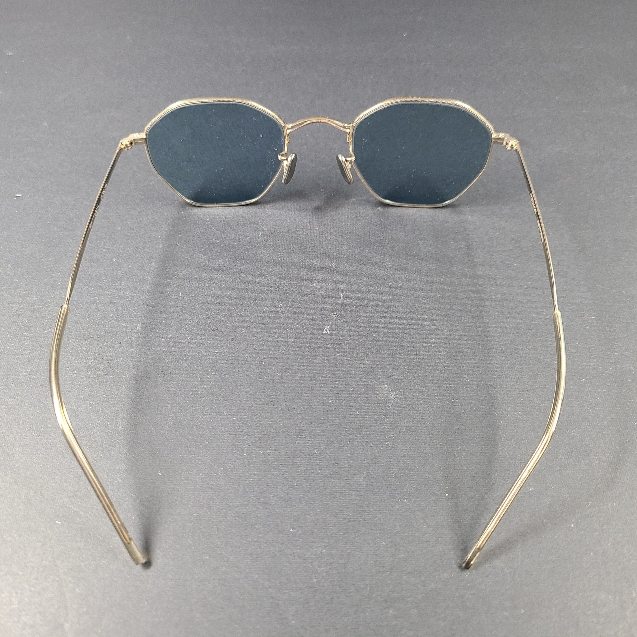 Eyevan 7285 Model 772 (9111) Titanium Sunglasses with Metal Case Handmade Japan