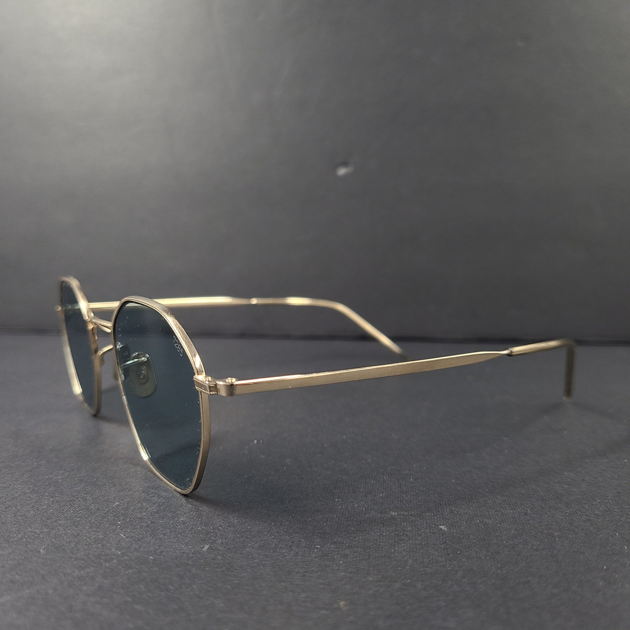 Eyevan 7285 Model 772 (9111) Titanium Sunglasses with Metal Case Handmade Japan