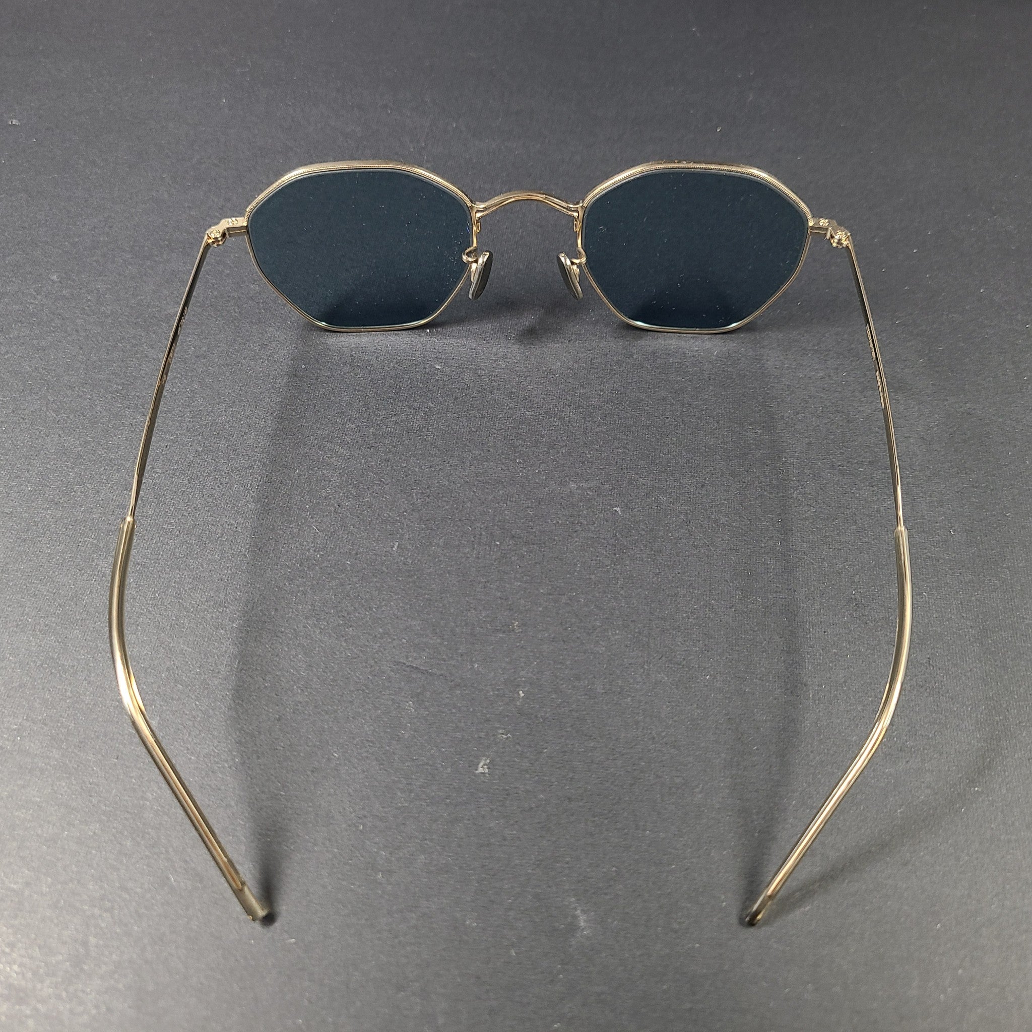 Eyevan 7285 Model 772 (9111) Titanium Sunglasses with Metal Case Handmade Japan