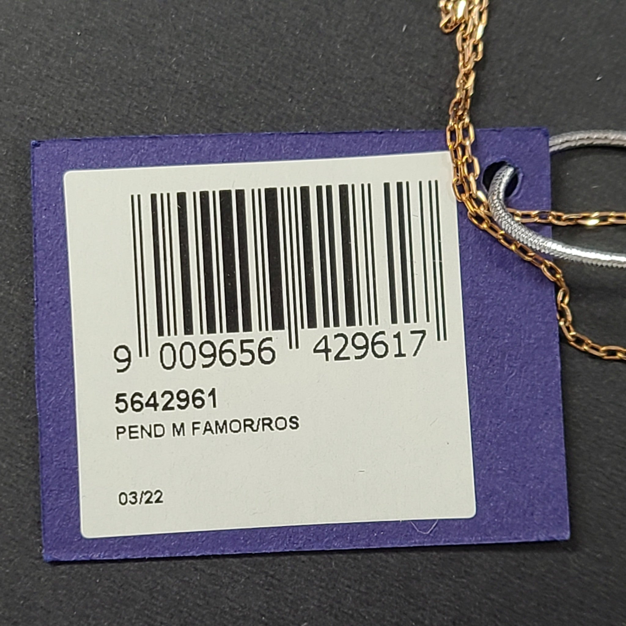 Swarovski Idyllia Sunshine Crystal Pendant Necklace Pink Rose Gold 5642961