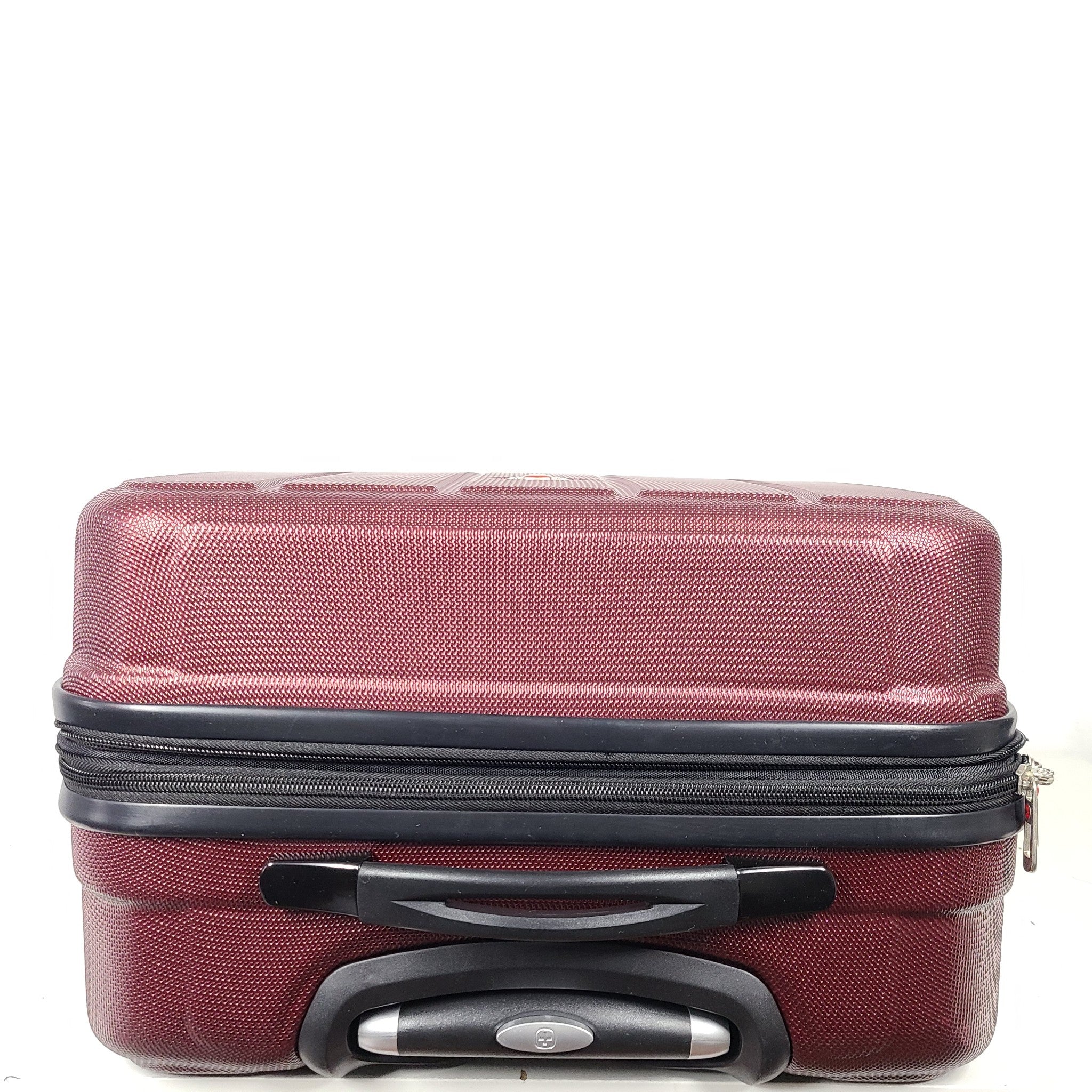 Swiss Alps 2-Piece Expandable Hardside Spinner Luggage Suitcase Set Red 28" 24"