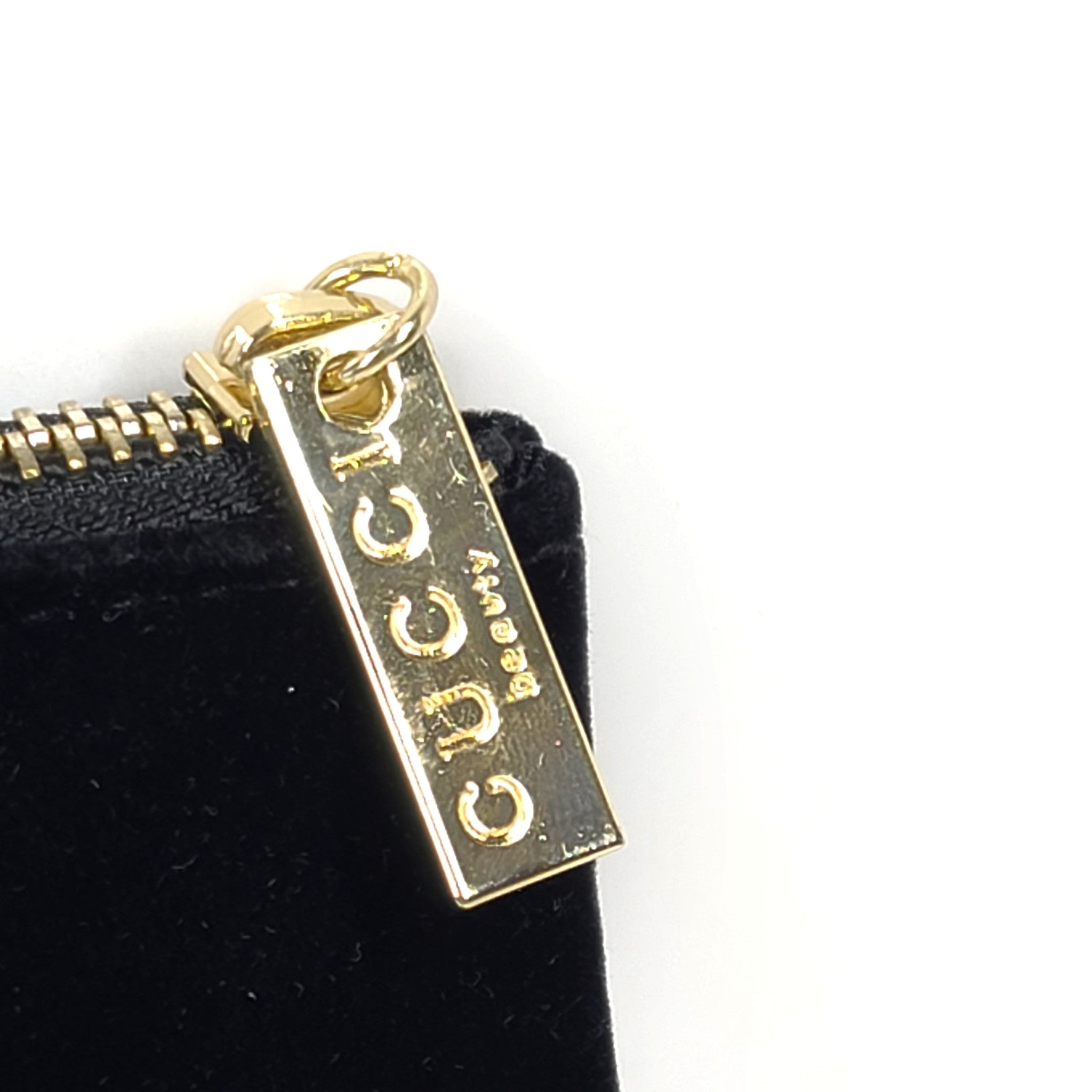 Gucci Beauty Velvet Perfumes Cosmetic Makeup Toiletry Bag Pouch Black