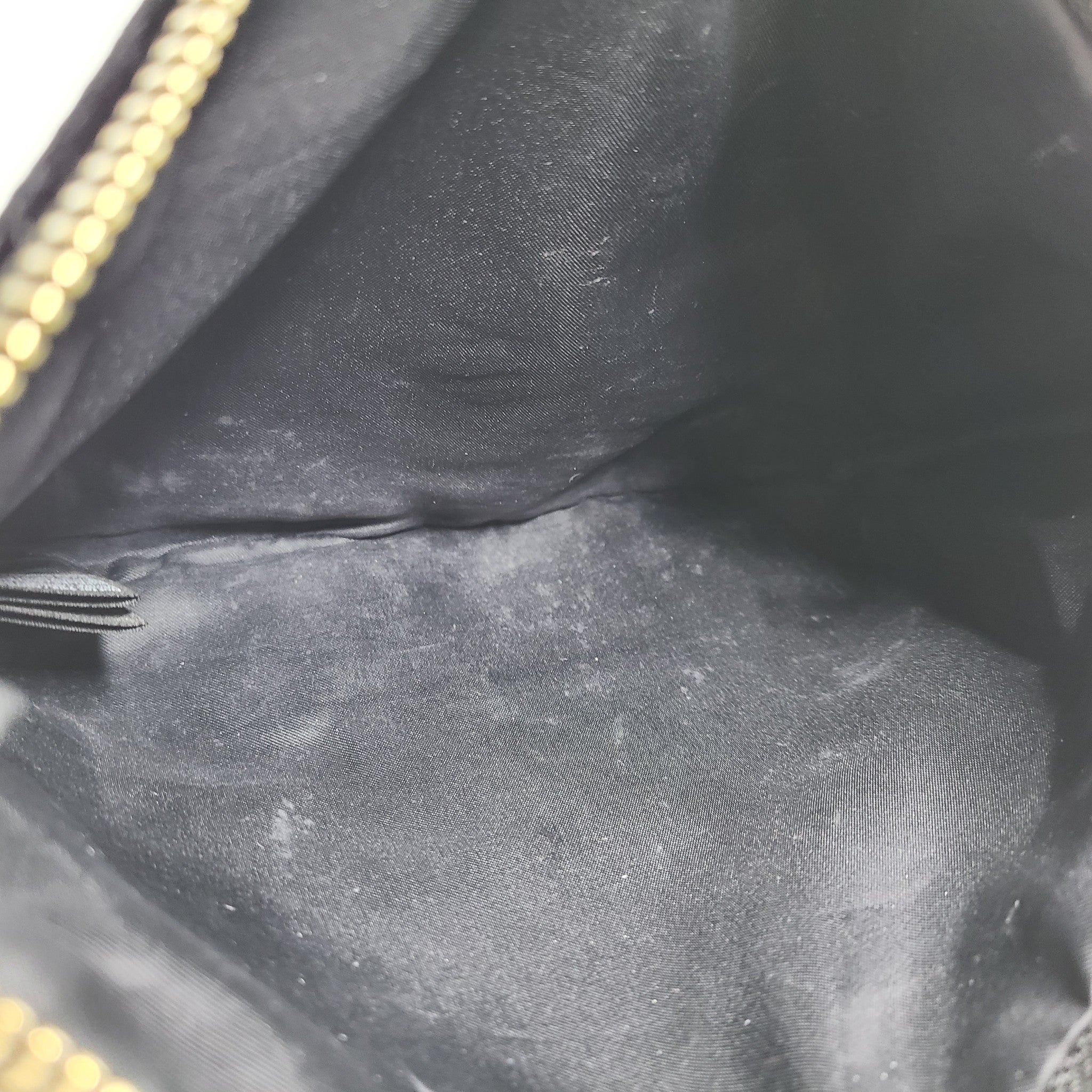 Gucci Beauty Velvet Perfumes Cosmetic Makeup Toiletry Bag Pouch Black