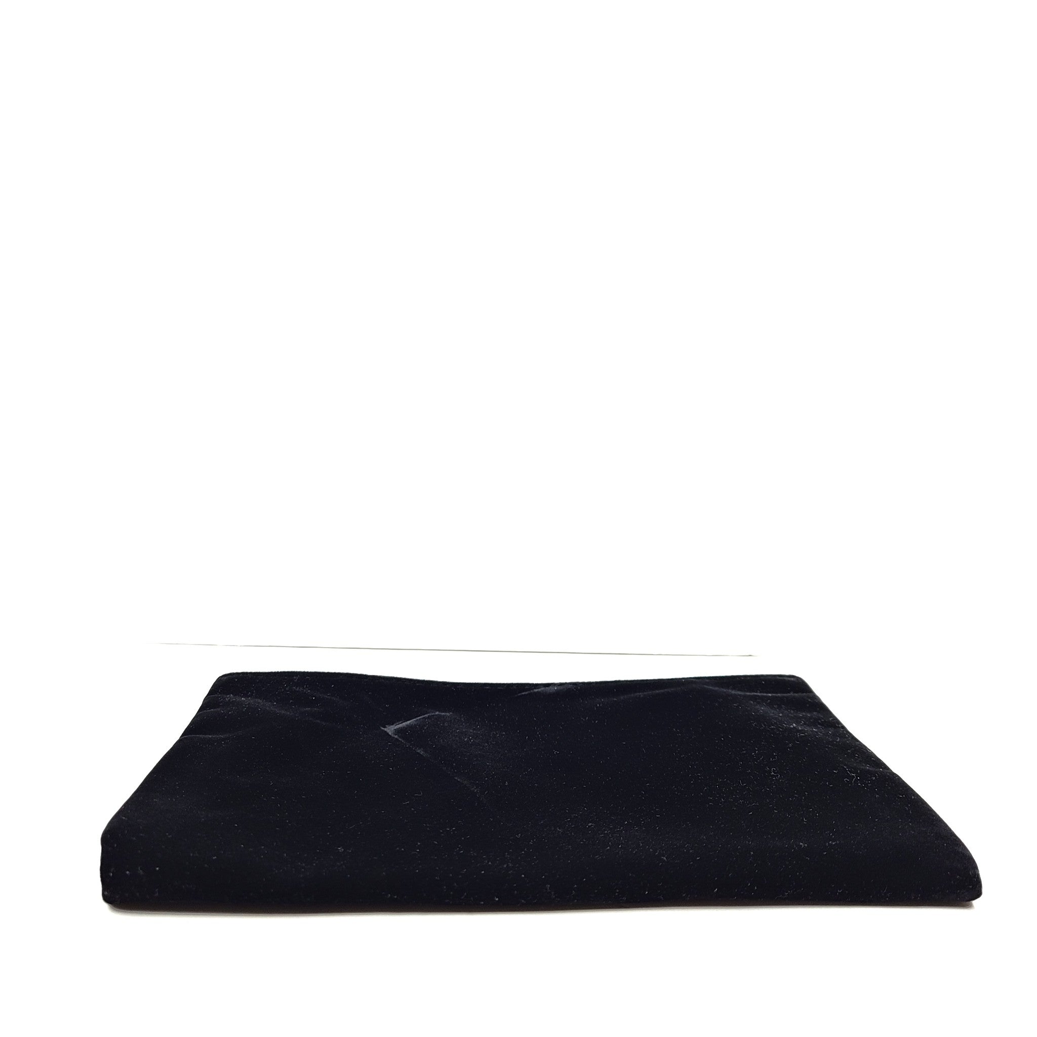 Gucci Beauty Velvet Perfumes Cosmetic Makeup Toiletry Bag Pouch Black