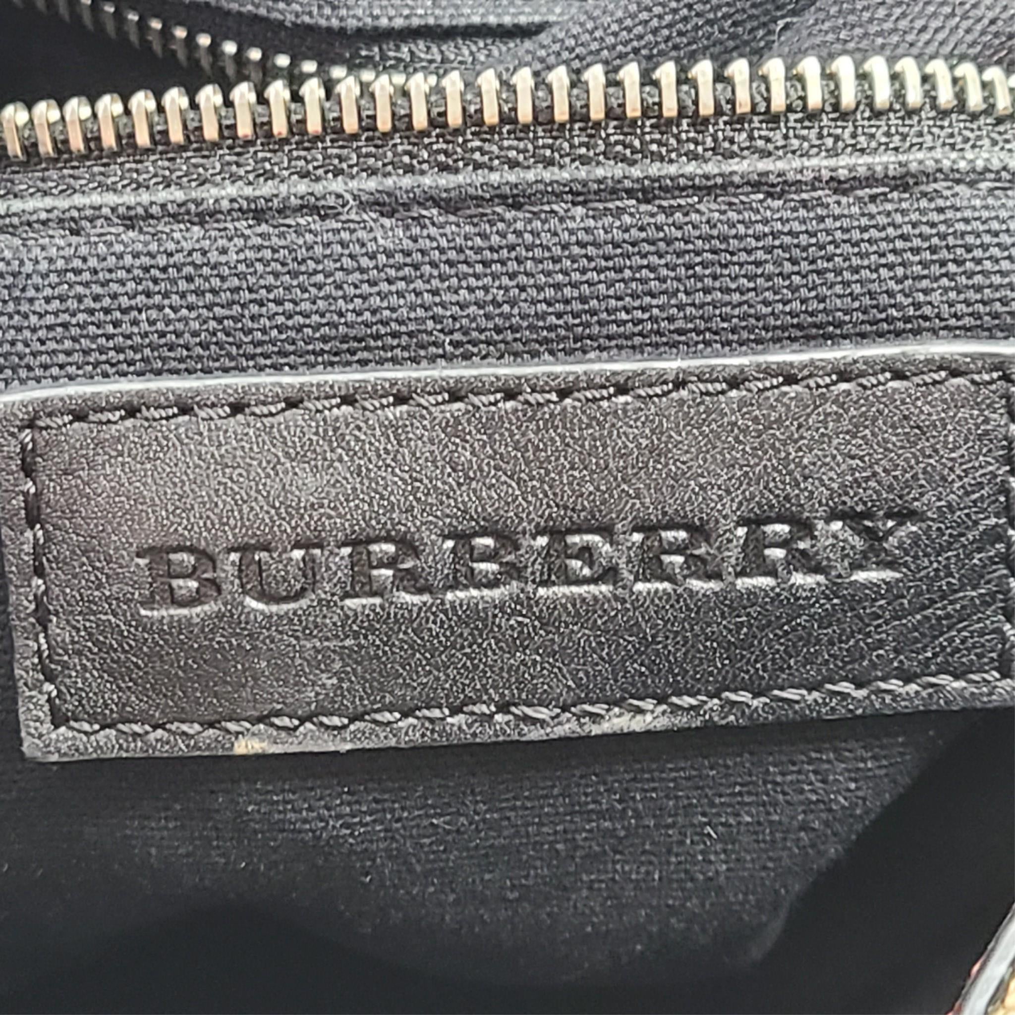 Burberry Women's Ashby Bucket Bag Check w/ Ltd Edition Sequin Hearts