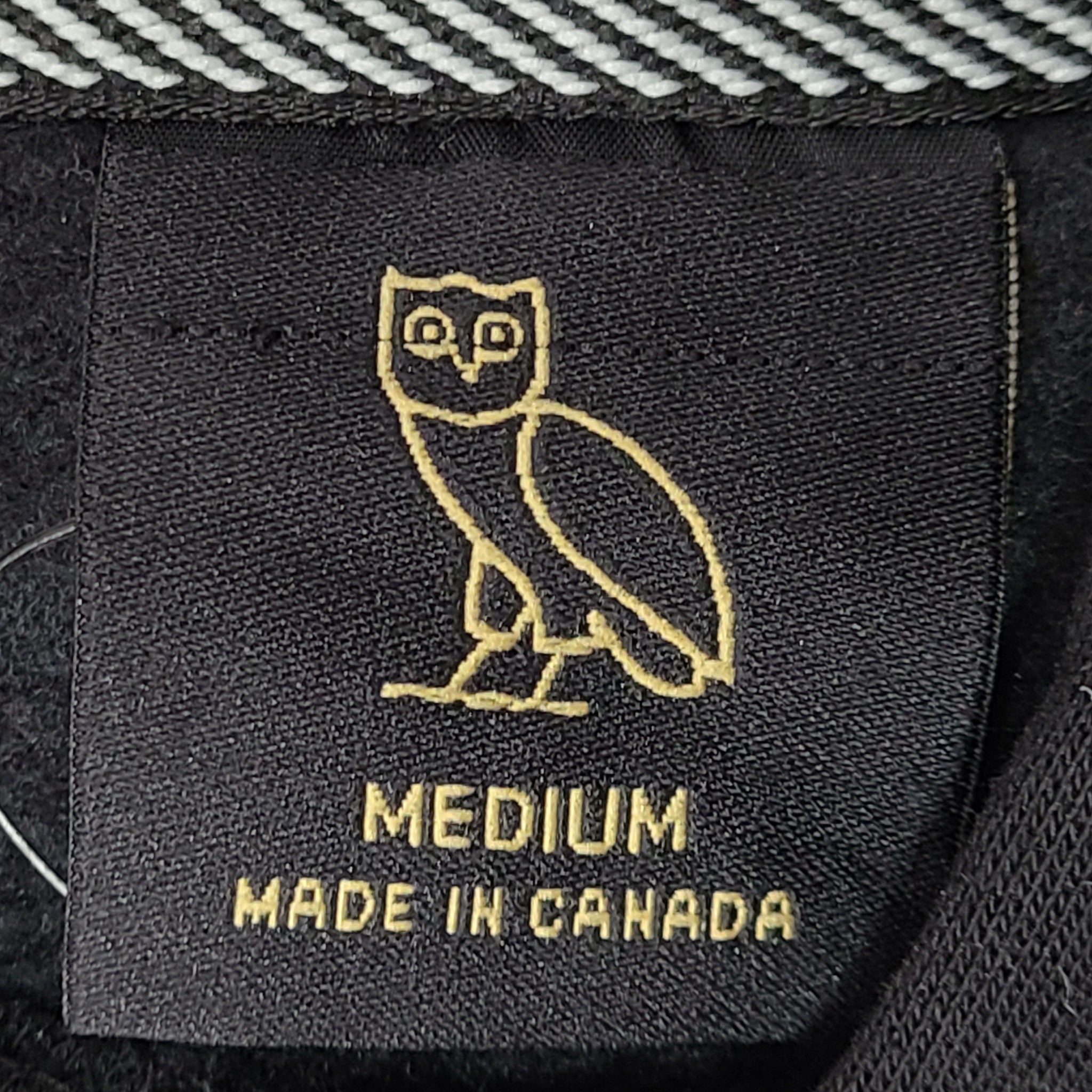 OVO October’s Very Own Classic Owl Hoodie Black Drake Sz M NEW