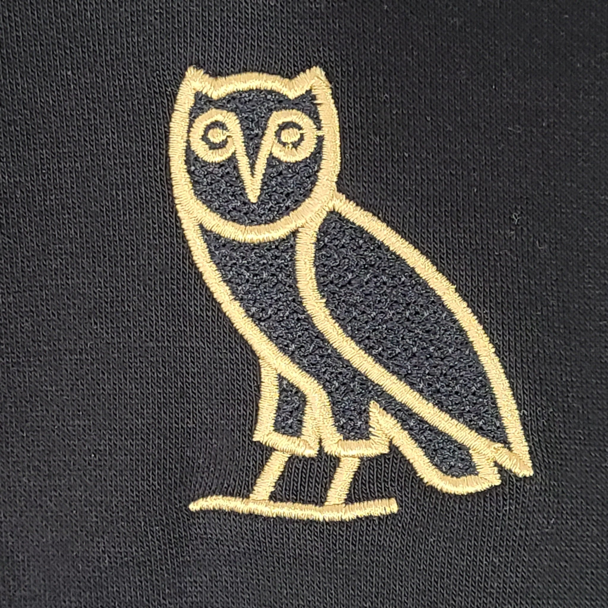 OVO October’s Very Own Classic Owl Hoodie Black Drake Sz M NEW