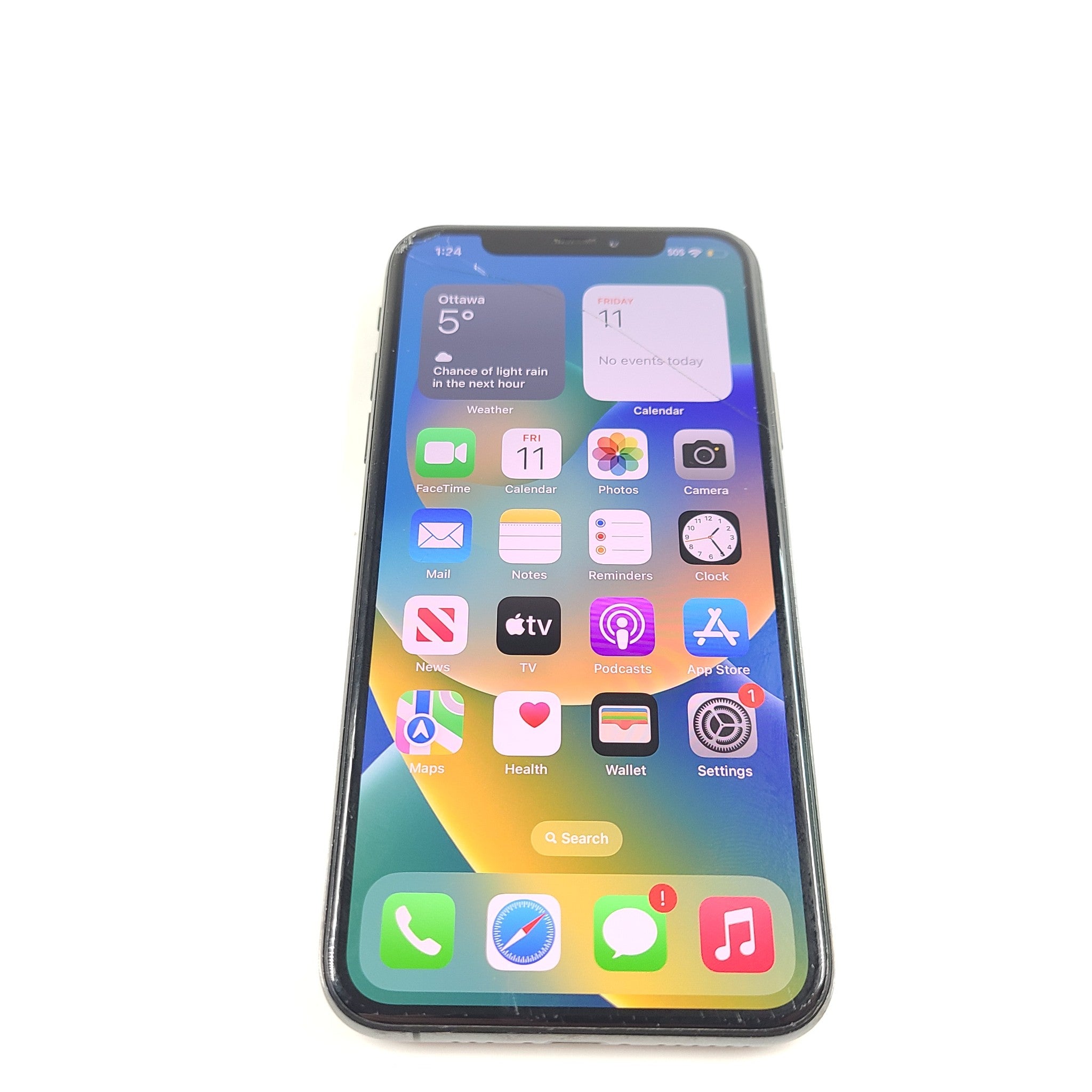 Apple iPhone XS - 256GB - Space Gray (Locked to AT&T) A1920 (CDMA + GSM) READ