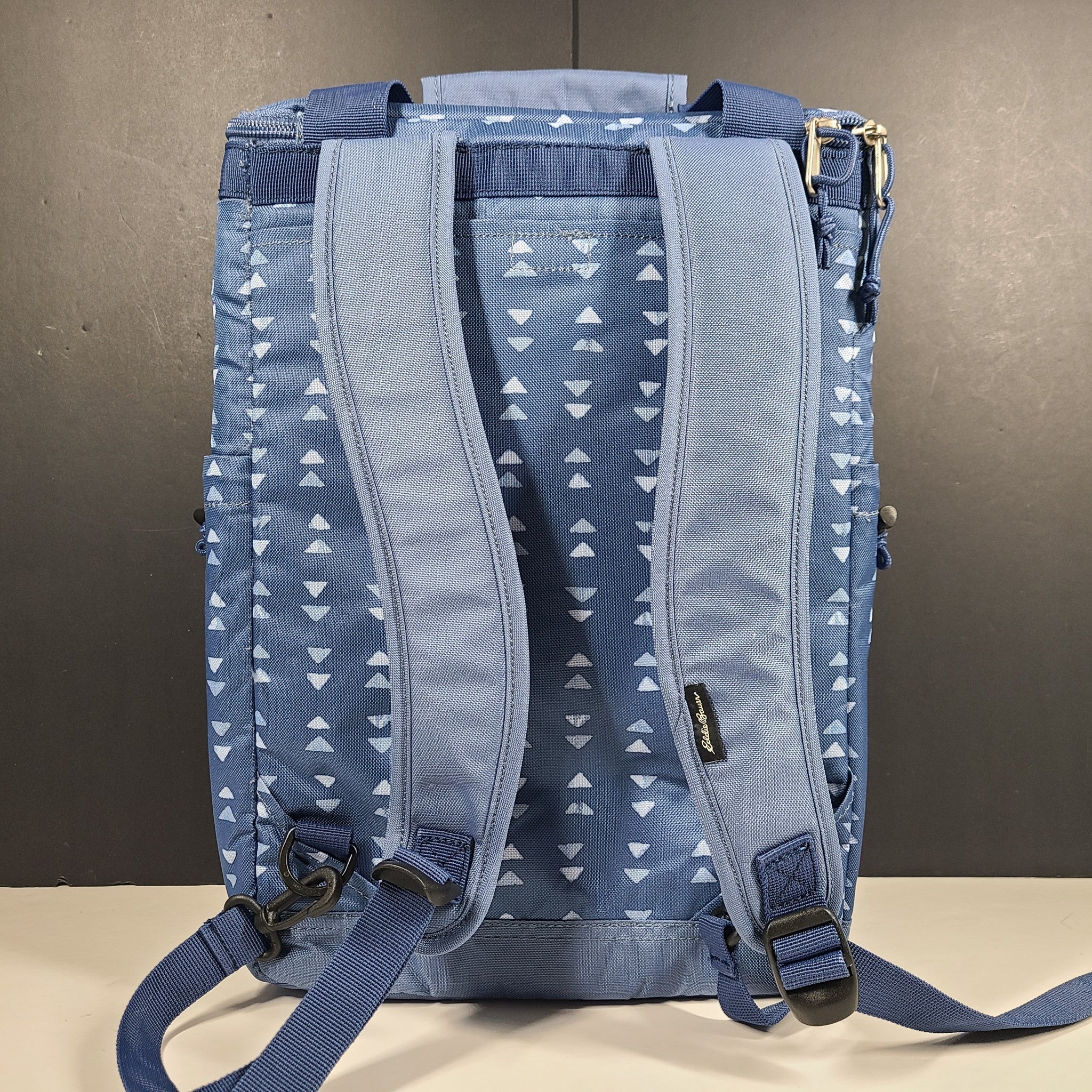 Eddie Bauer Bygone Cooler Backpack Picnic Hiking 20 L Blue New