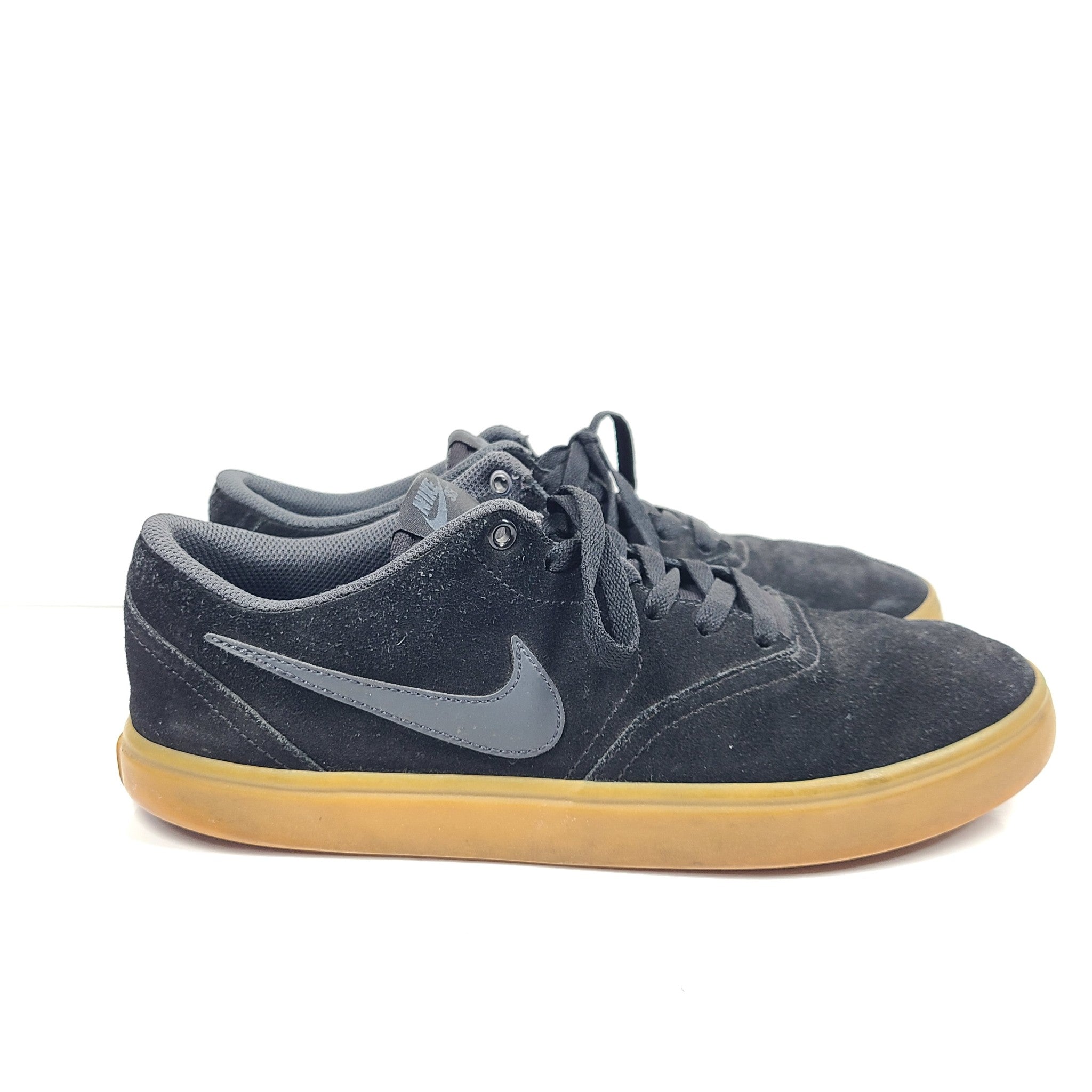 Nike Men's SB Check Solar 843895-003 Sneakers Black/Anthracite Size 10