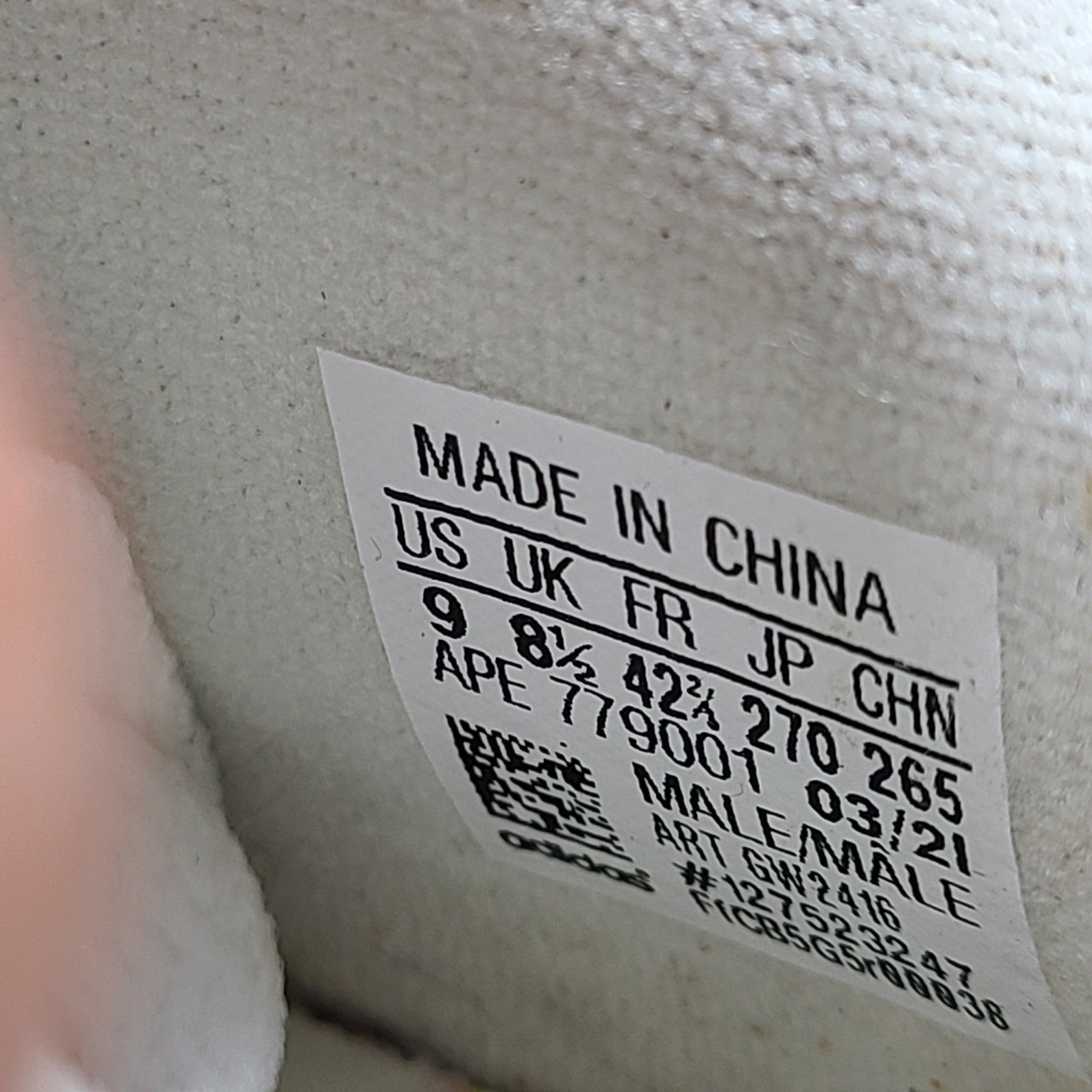 Adidas Men's Forum Low Love Unites Pride Sneakers GW2416 Cloud White Sz 9