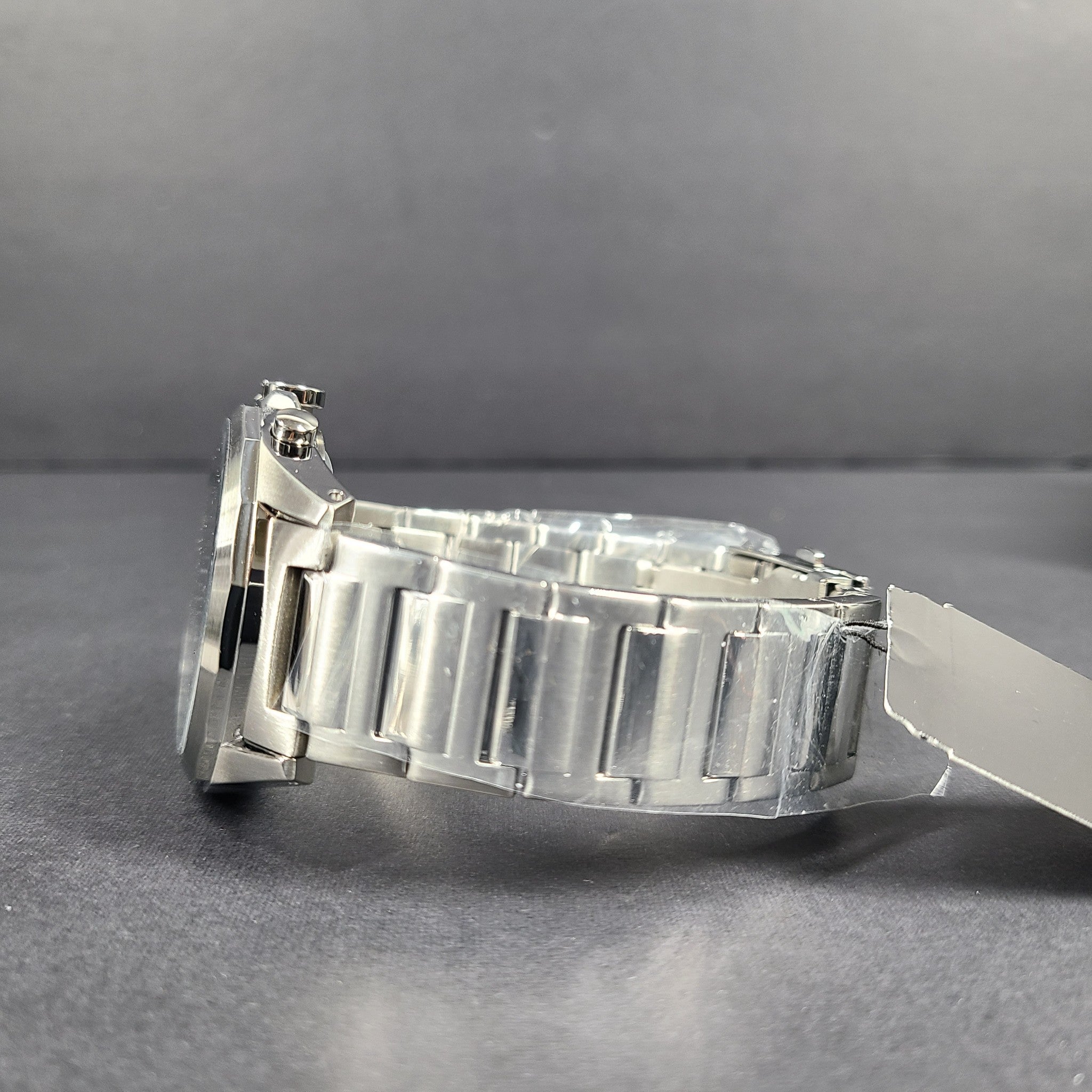 Armani Exchange Chronograph Steel Watch 44 mm Silver Tone Black Dial AX2600 NIB