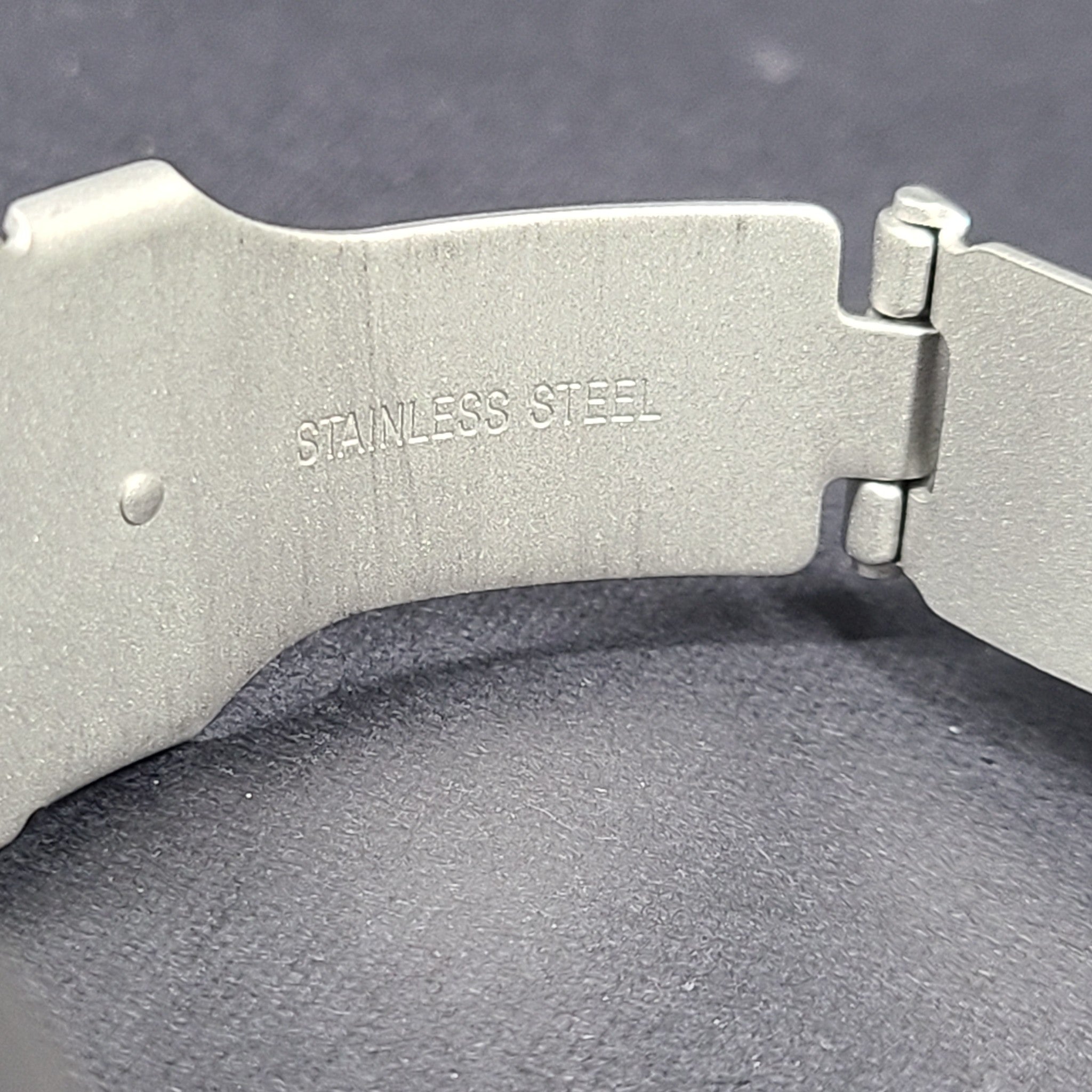 Armani Exchange Chronograph Steel Watch 44 mm Silver Tone Black Dial AX2600 NIB