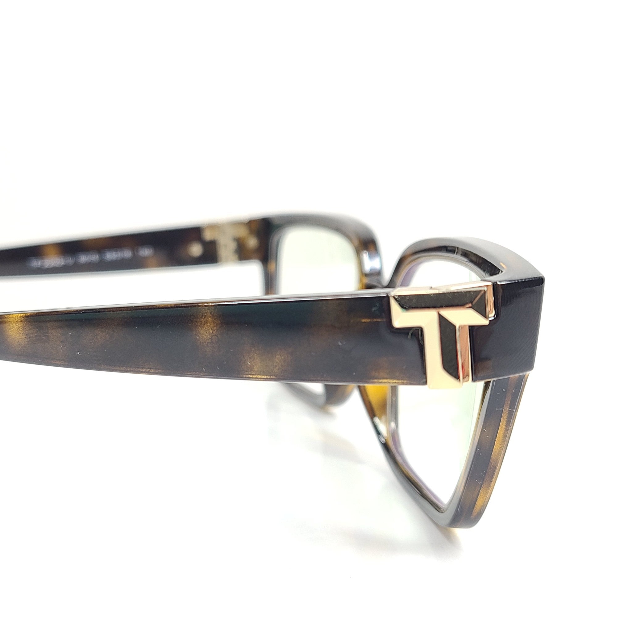 Tiffany & Co Women's Eyeglasses FRAME ONLY TF2232-U 53-16 Havana Brown