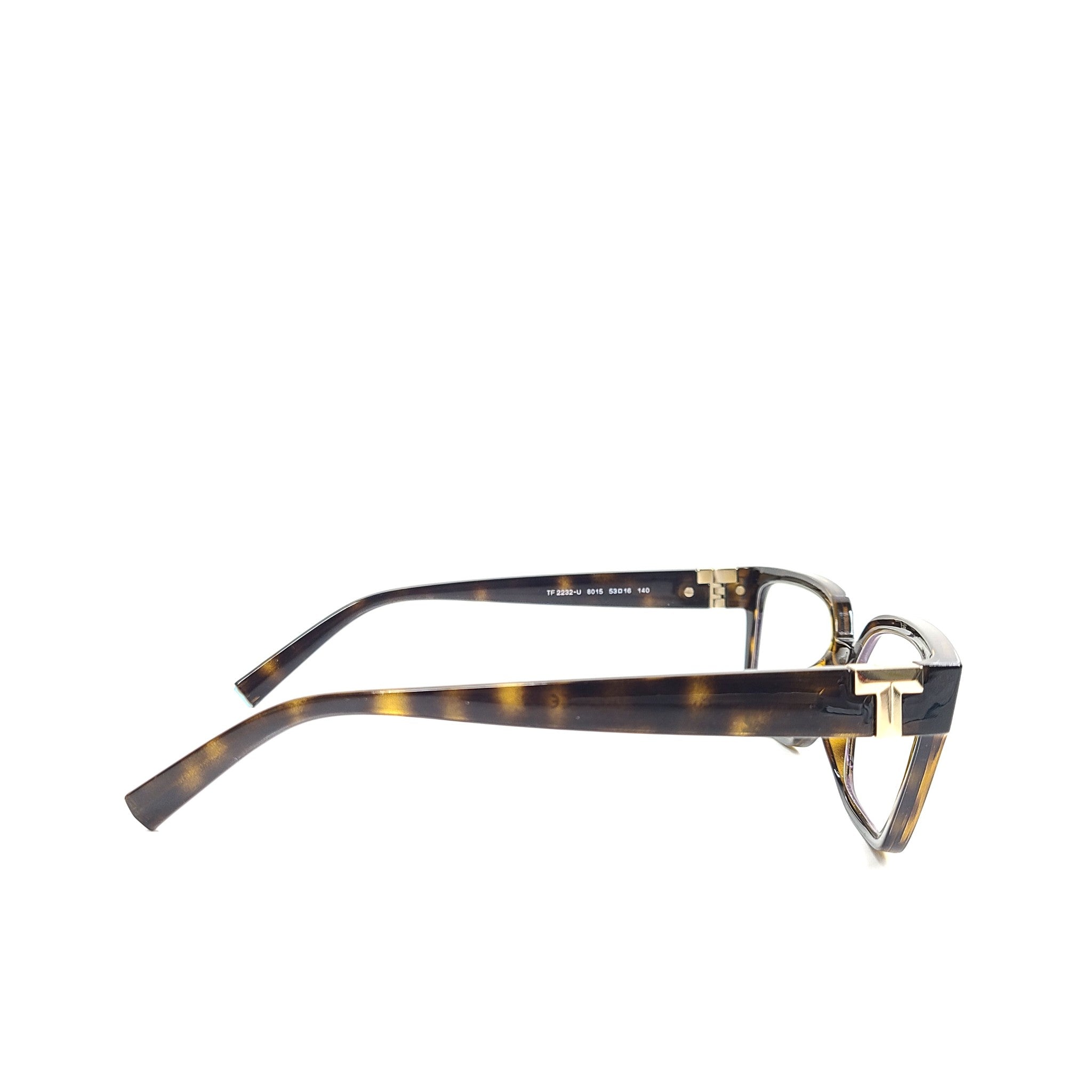 Tiffany & Co Women's Eyeglasses FRAME ONLY TF2232-U 53-16 Havana Brown