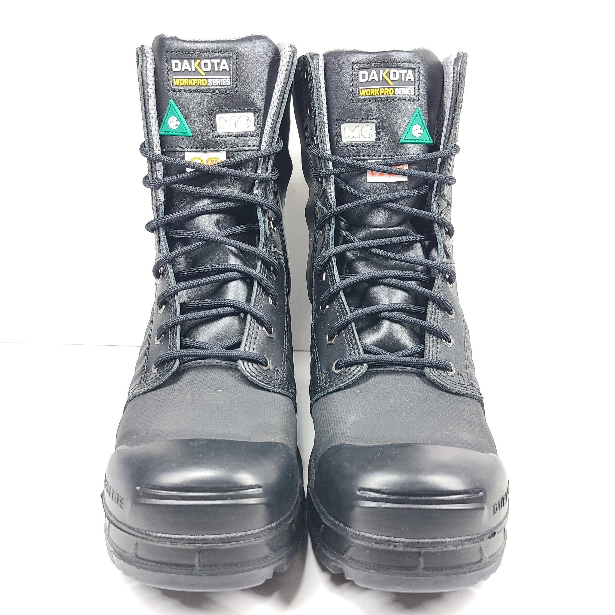 Dakota WorkPro Men's 8 Inch Quad Steel Toe Composite Plate Work Boots Size 10