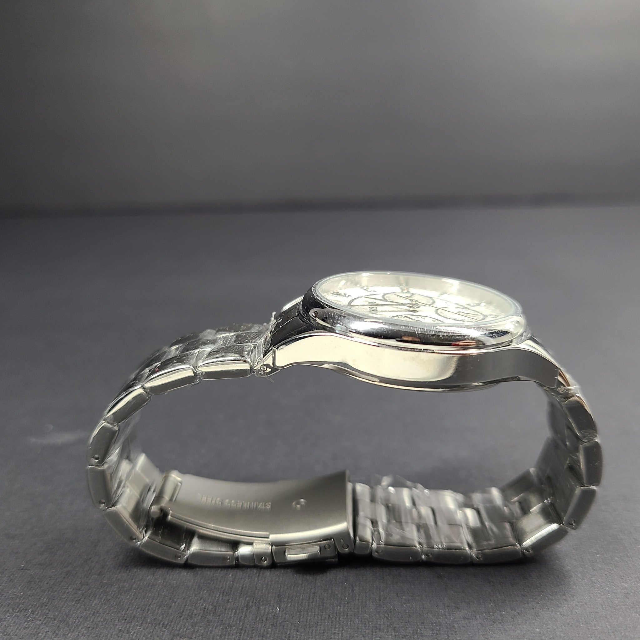 Fossil Modern Sophisticate Multifunction Stainless Steel Watch BQ1560 Silver NEW