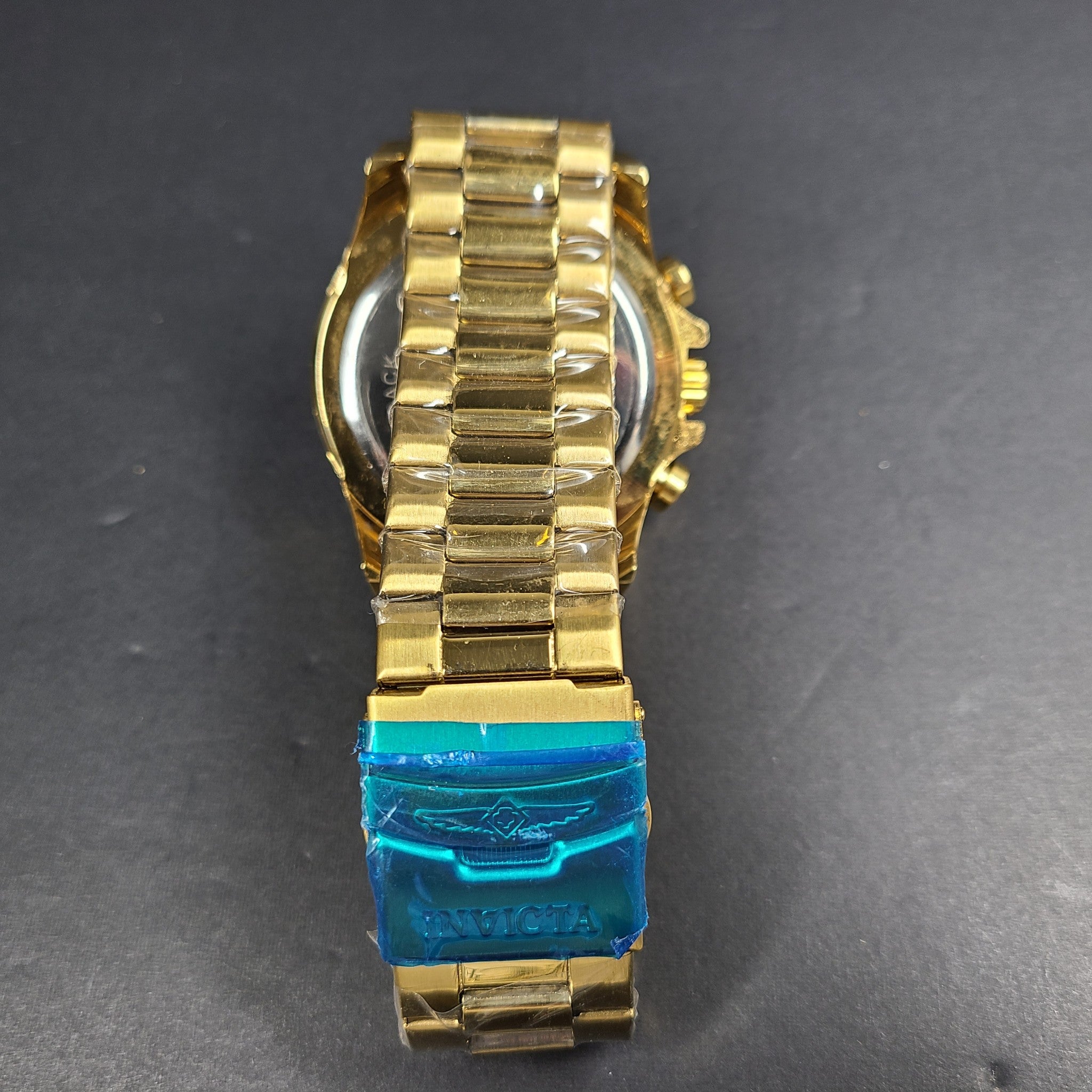 Invicta Men's Reserve Quartz Watch 55mm Stainless Steel Strap Gold Tone