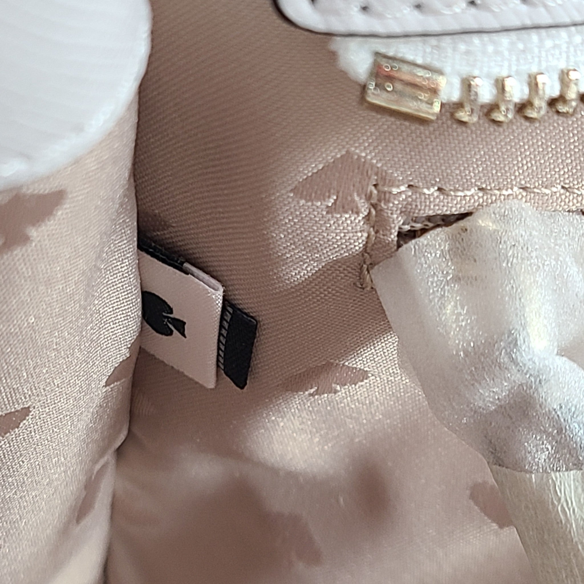 Kate Spade Staci Colorblock Large Satchel Bag Leather WKRU6950 Beige NWT