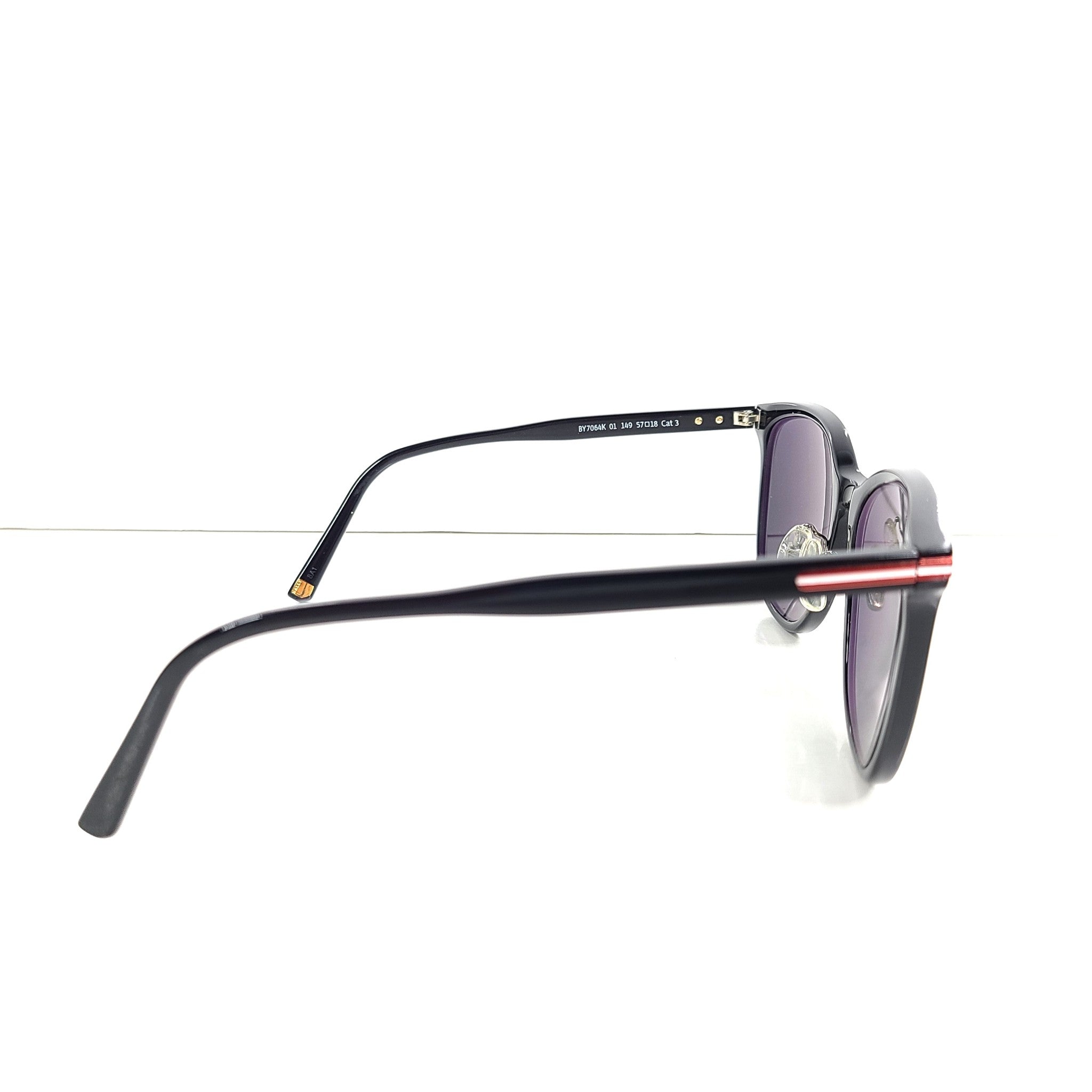 Bally BY7064K Unisex Square Cat Eye FRAME ONLY 57x18x149 Black