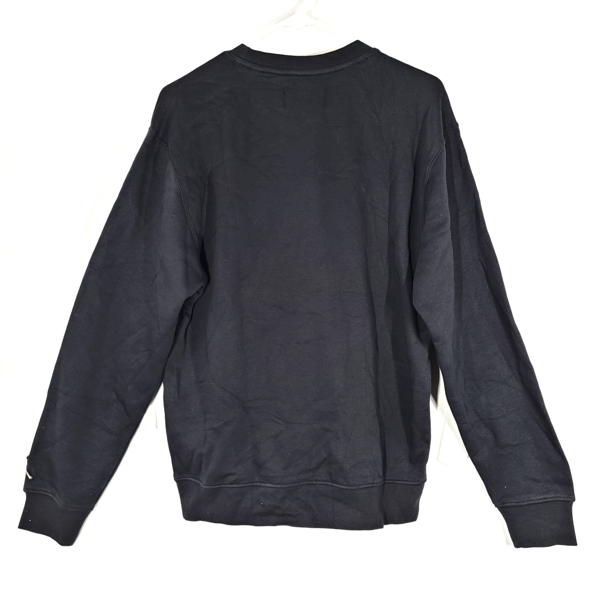 Nike Jordan Men's Essential Long Sleeve Sweatshirt Black/Tartan DV1574-010 Sz S