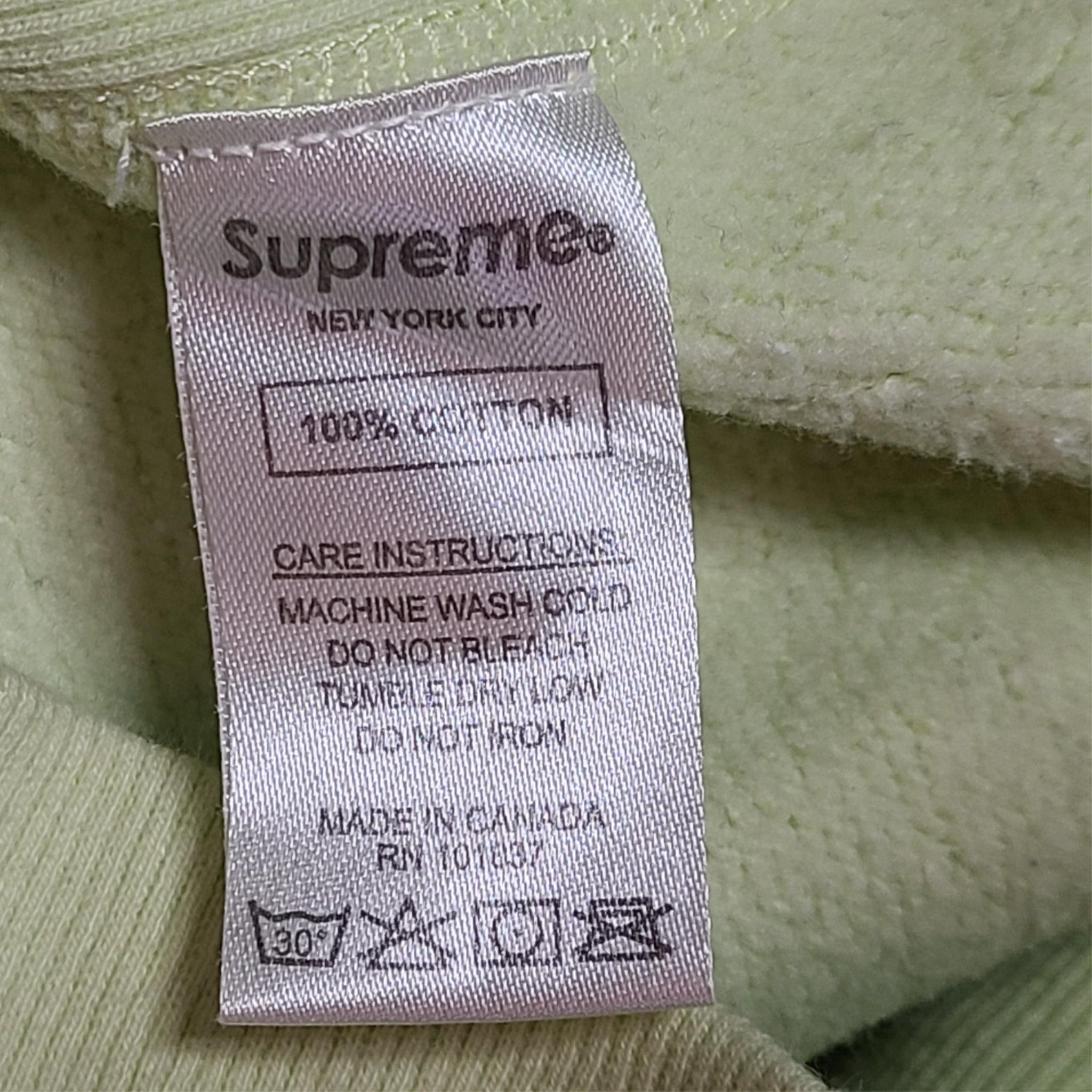Supreme Men's Box Logo Hoodie Embroidered Pullover Rare Color Neo Green Sz M