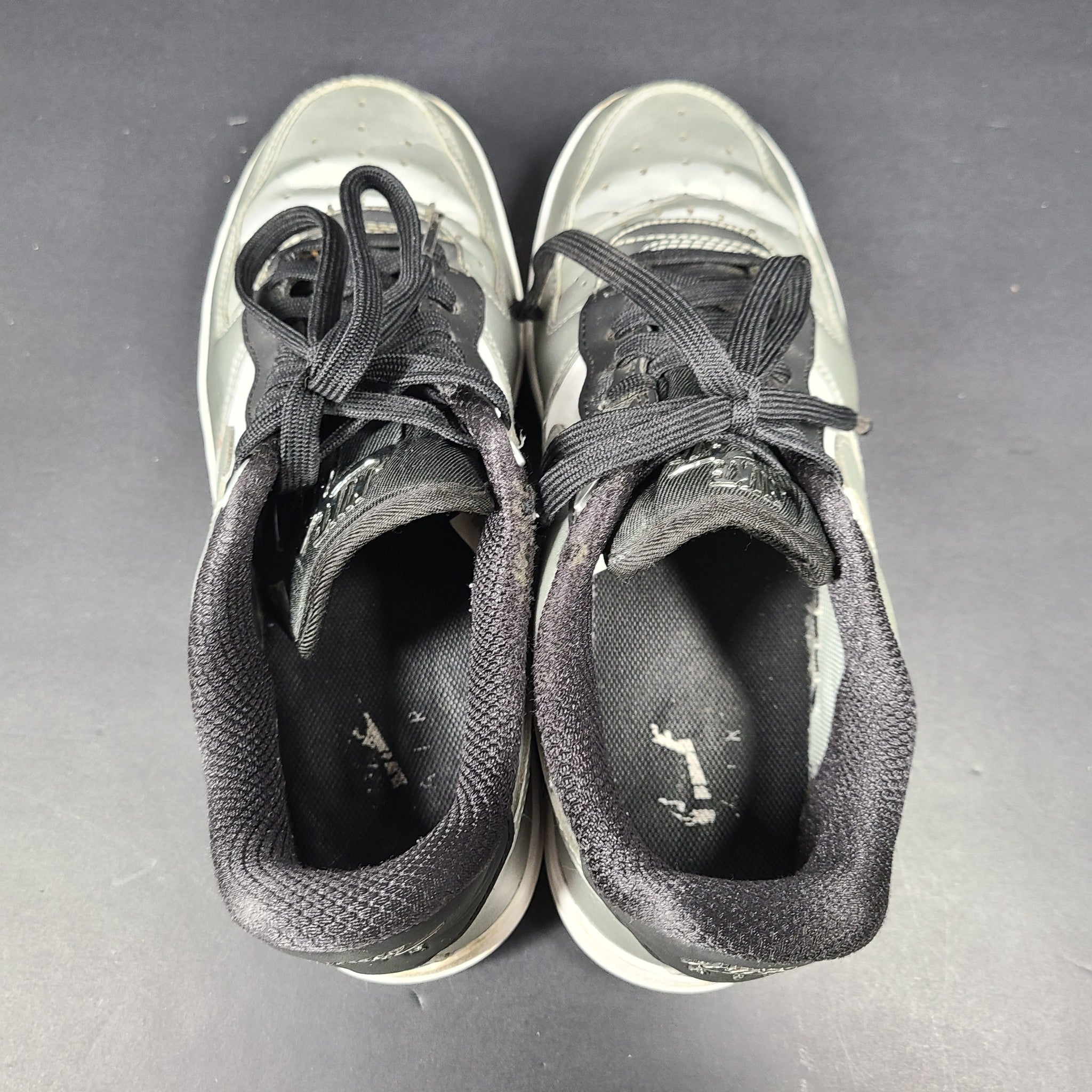 Nike Air Force 1 '07 SE Low Chrome Pack - Metallic Silver DX6764-001 Sz 8.5 READ