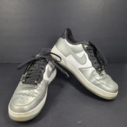 Nike Air Force 1 '07 SE Low Chrome Pack - Metallic Silver DX6764-001 Sz 8.5 READ
