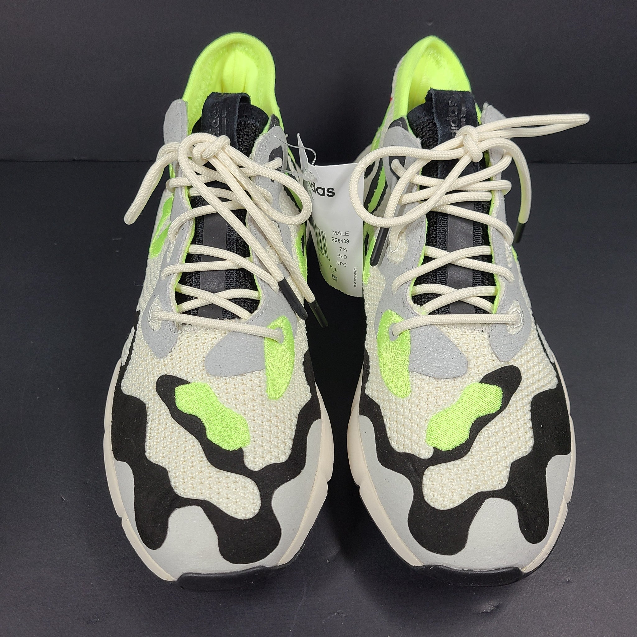 Adidas Men's P.O.D. S3.2 ML 'White Hi-Res Yellow' EE6439 Sneakers Shoes Sz 8 NEW