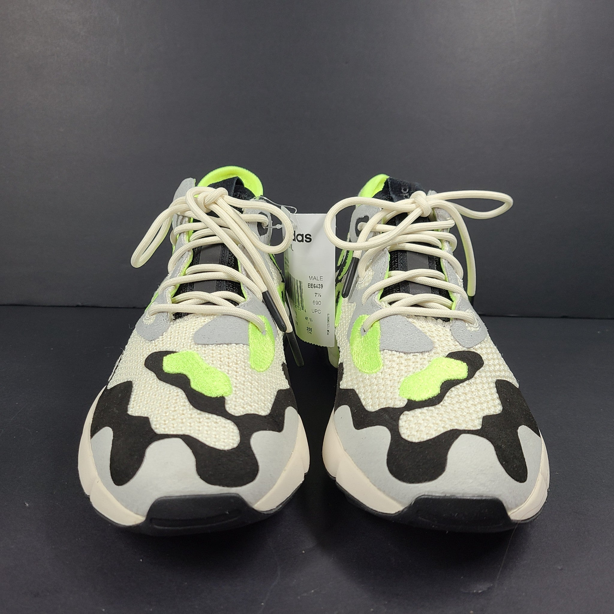 Adidas Men's P.O.D. S3.2 ML 'White Hi-Res Yellow' EE6439 Sneakers Shoes Sz 8 NEW