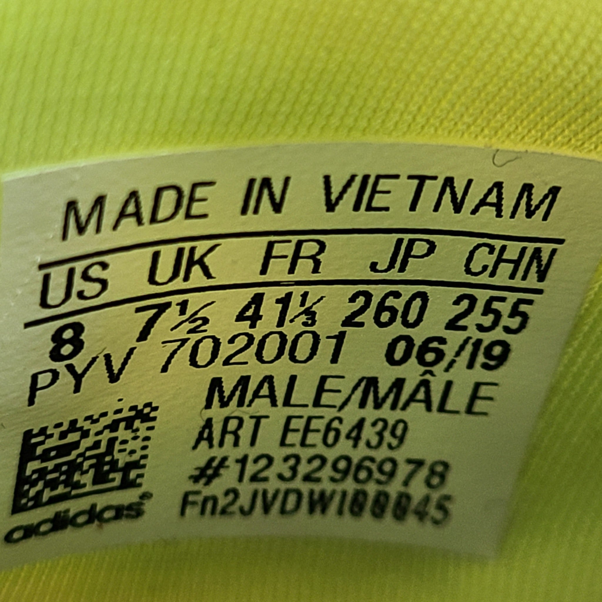 Adidas Men's P.O.D. S3.2 ML 'White Hi-Res Yellow' EE6439 Sneakers Shoes Sz 8 NEW