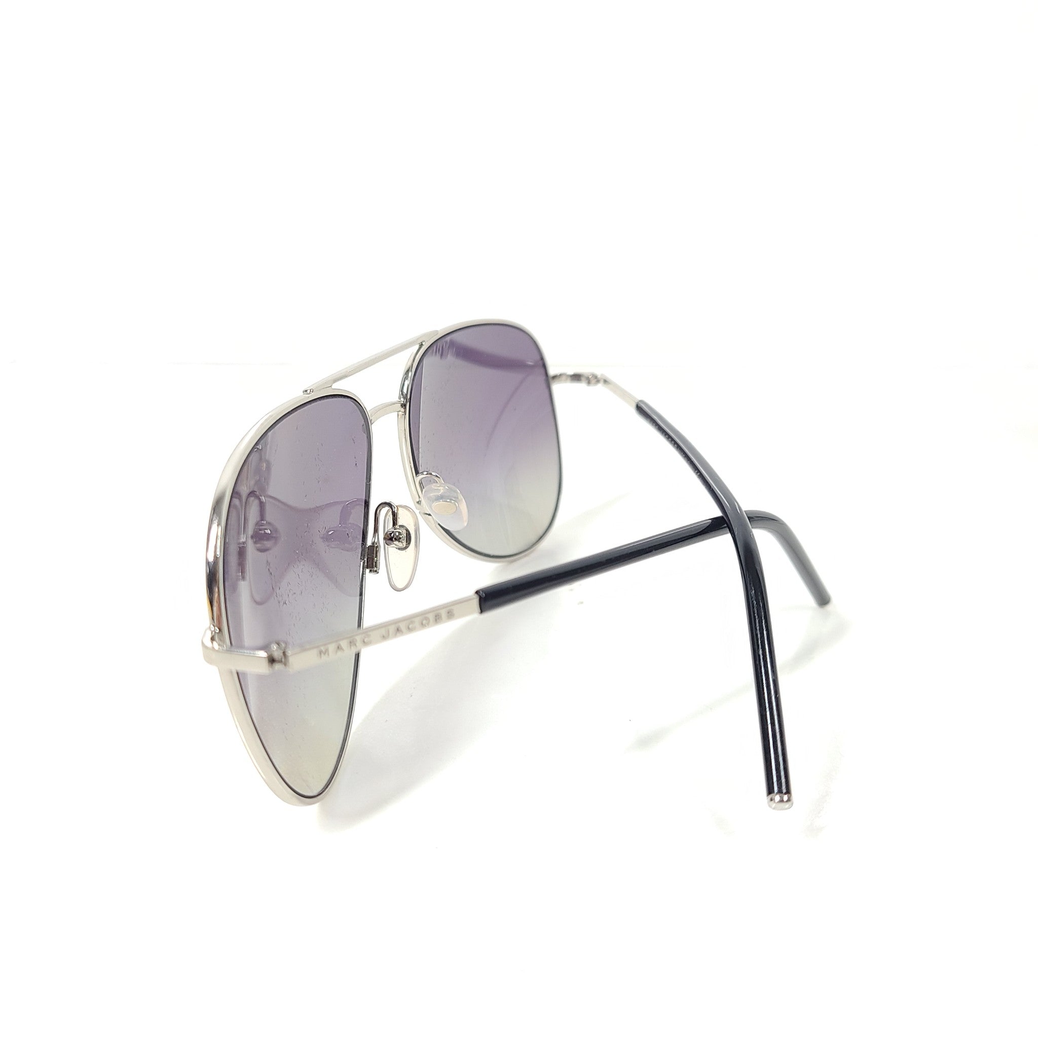 Marc Jacobs Unisex 60/S 84JWJ Pilot Polarized Gradient Gray Sunglasses 59mm