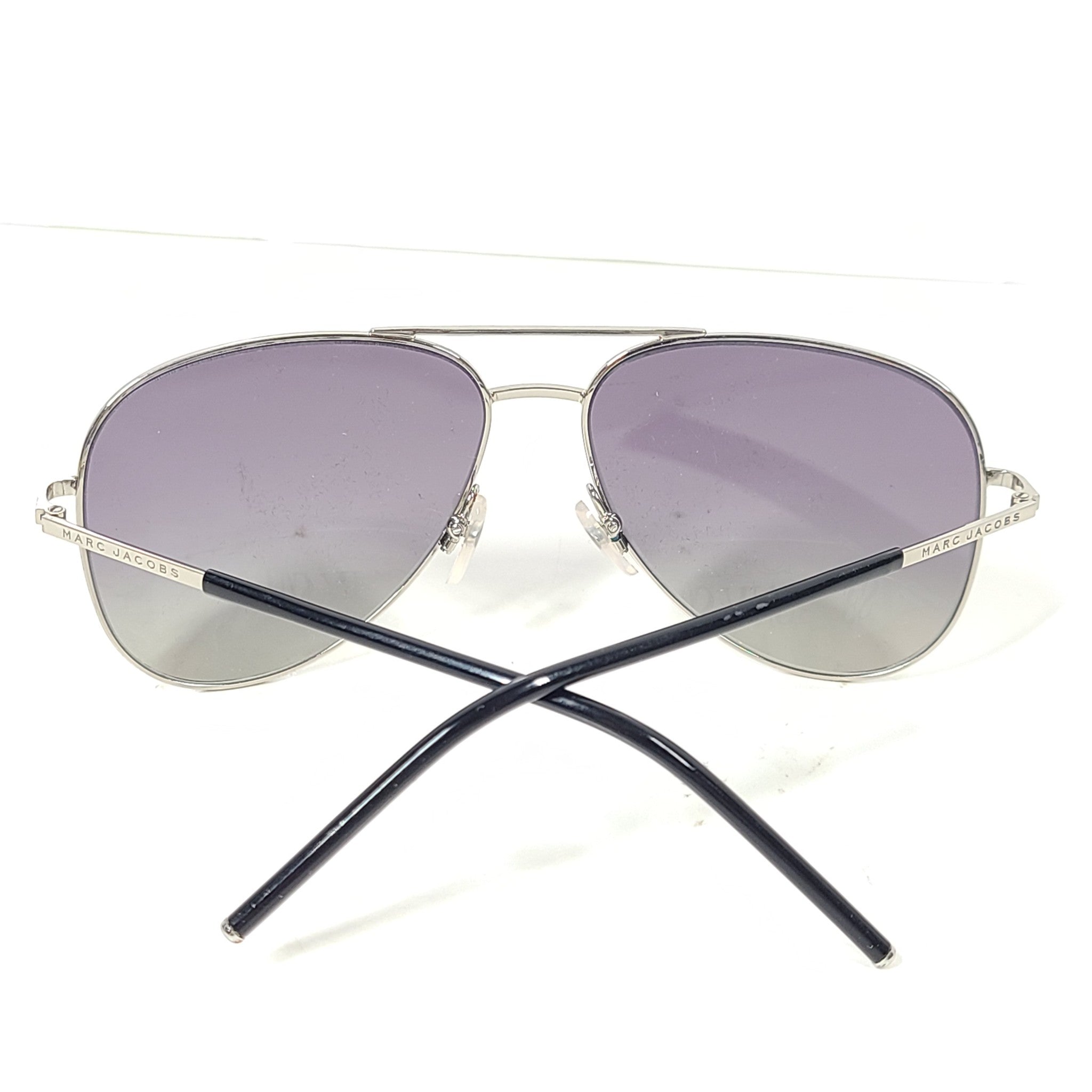 Marc Jacobs Unisex 60/S 84JWJ Pilot Polarized Gradient Gray Sunglasses 59mm