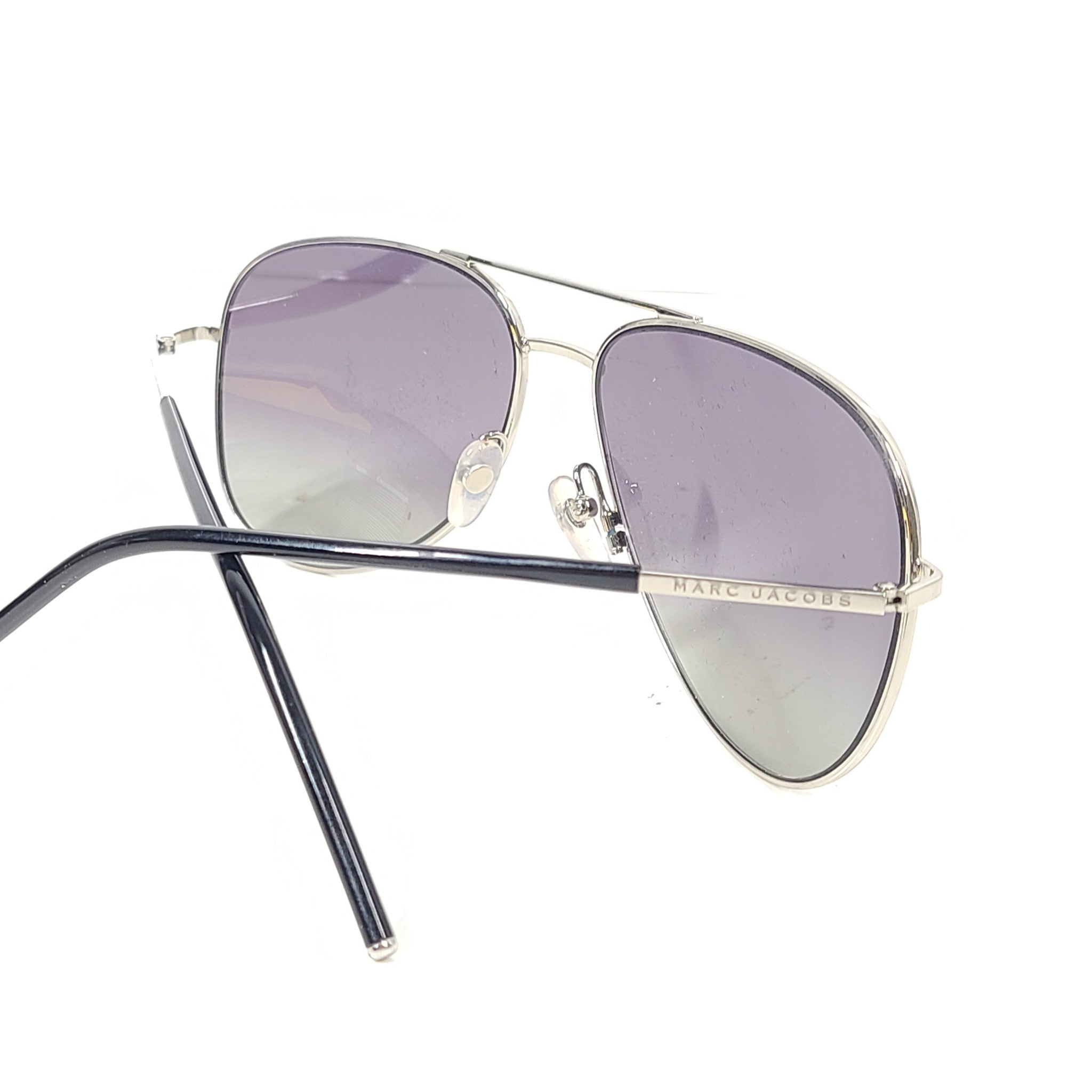 Marc Jacobs Unisex 60/S 84JWJ Pilot Polarized Gradient Gray Sunglasses 59mm