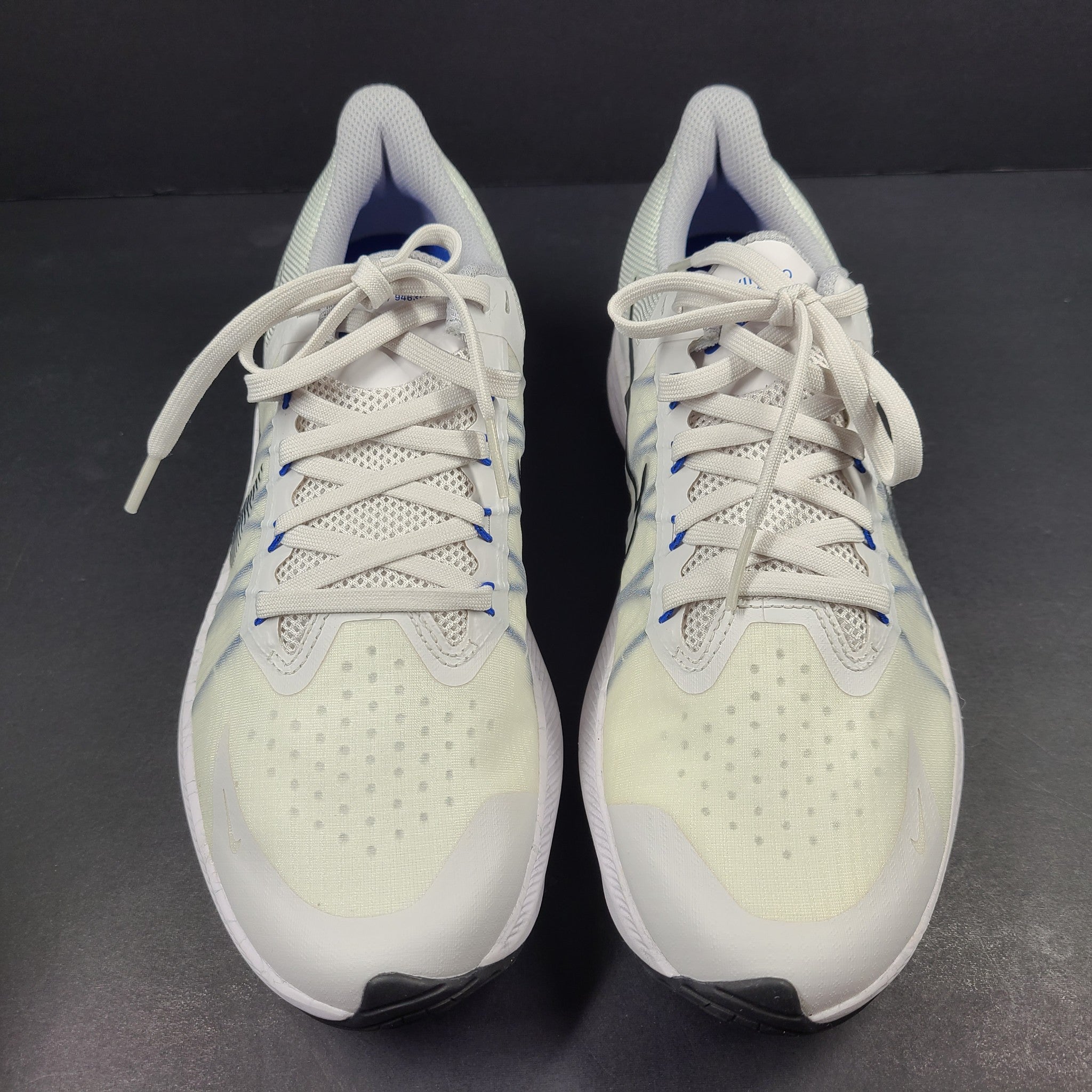 Nike Men's Air Zoom Winflo 8 'Platinum Tint Black' CW3419-008 Running Shoes Sz 7