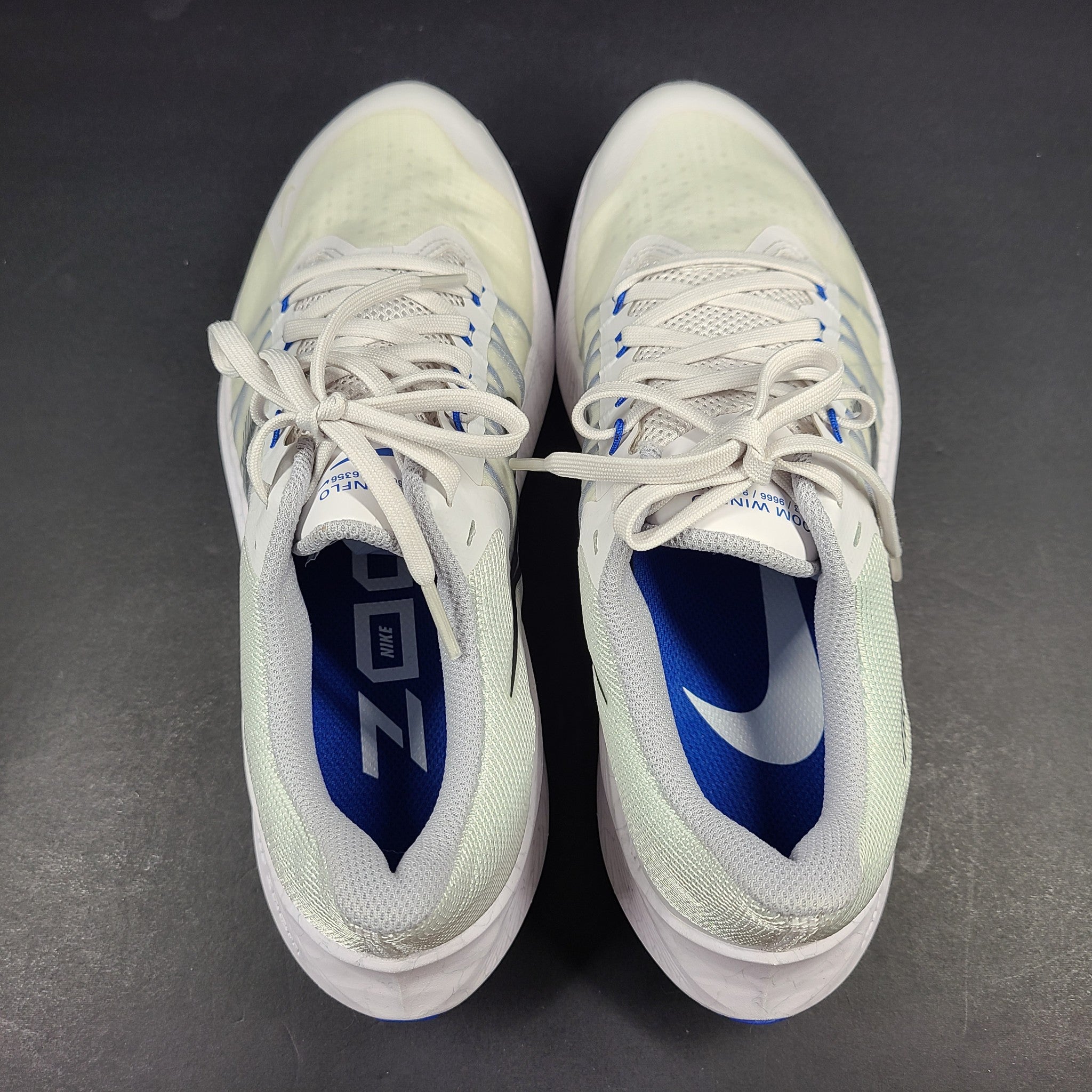 Nike Men's Air Zoom Winflo 8 'Platinum Tint Black' CW3419-008 Running Shoes Sz 7