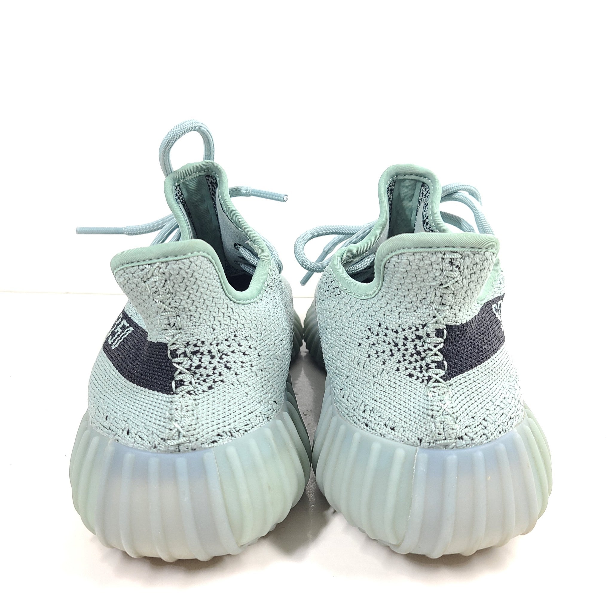 Adidas Yeezy Boost 350 V2 Salt HQ2060 Sneakers Knit Upper Onyx Green Sz 8