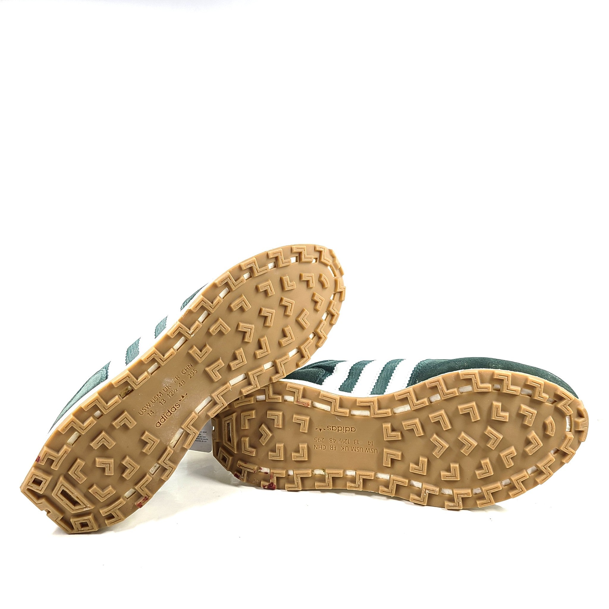 Adidas Men's Retropy E5 Sneakers Leather Shoes GW6572 Green Oxide Sz 13